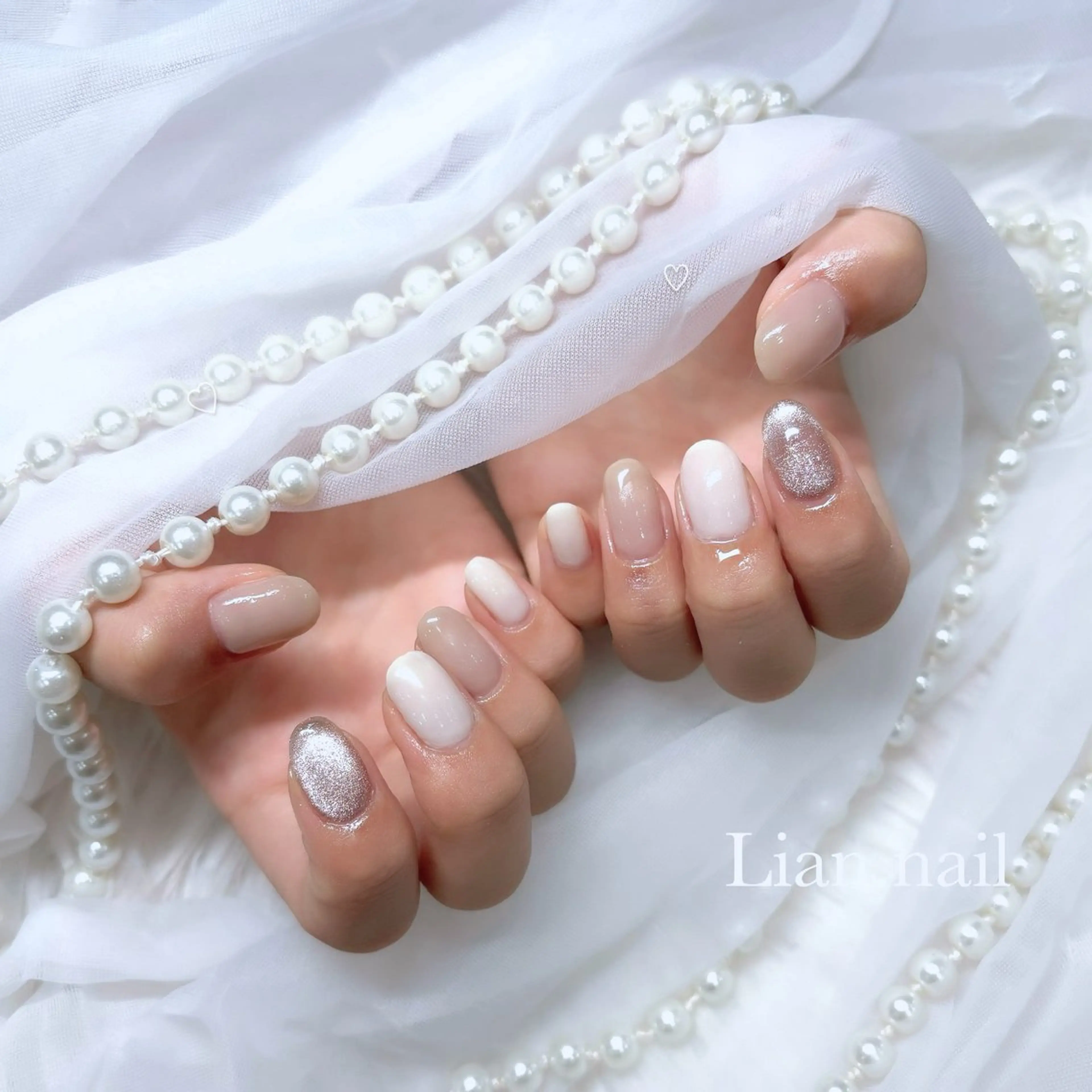 ネイル ハンドネイル フットネイル Lian nailのネイルデザイン