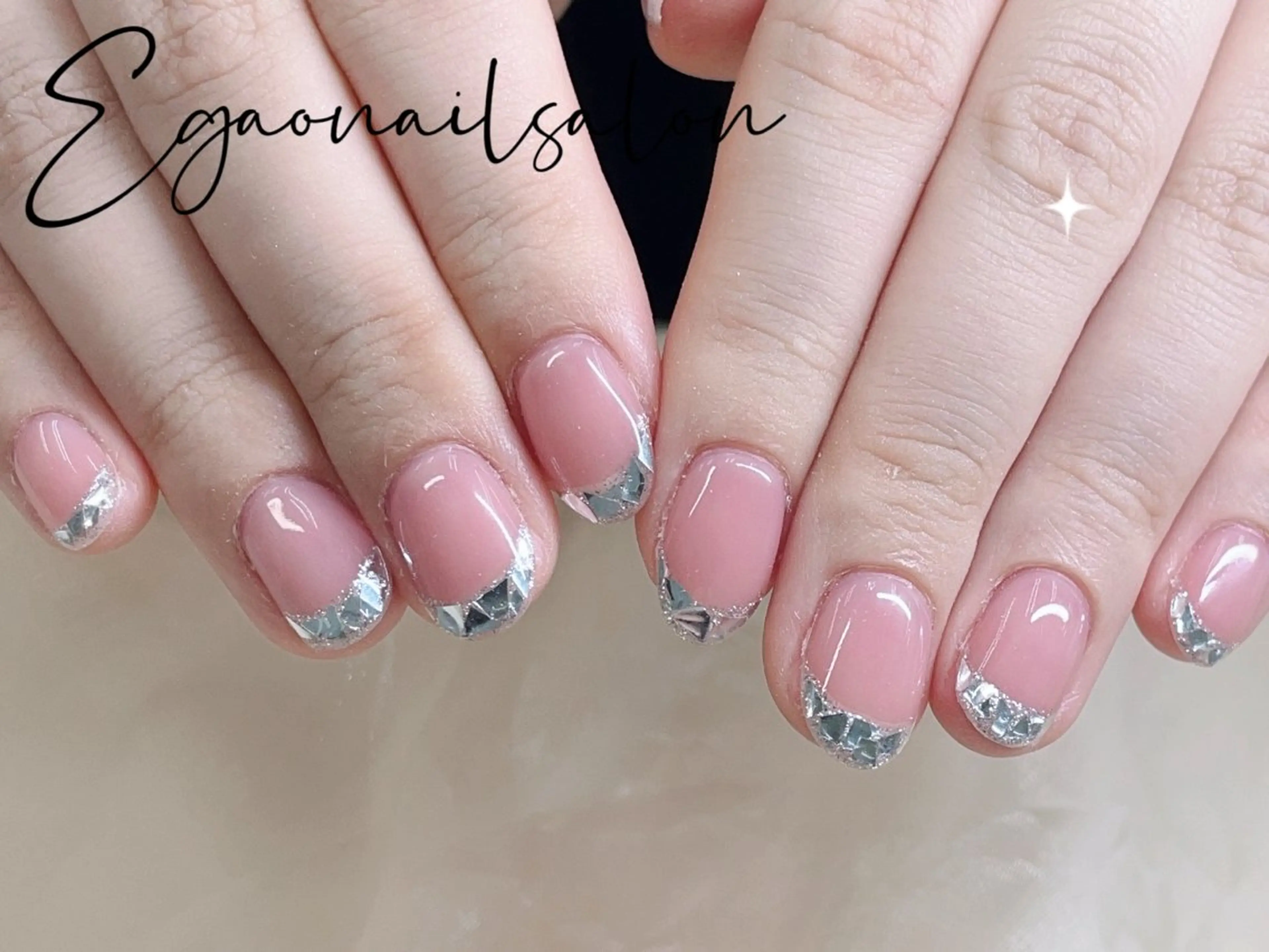 ネイル アートネイル フットネイル フレンチネイル ジェルネイル グラデーション ハンドネイル Egao Nail Salonのネイルデザイン