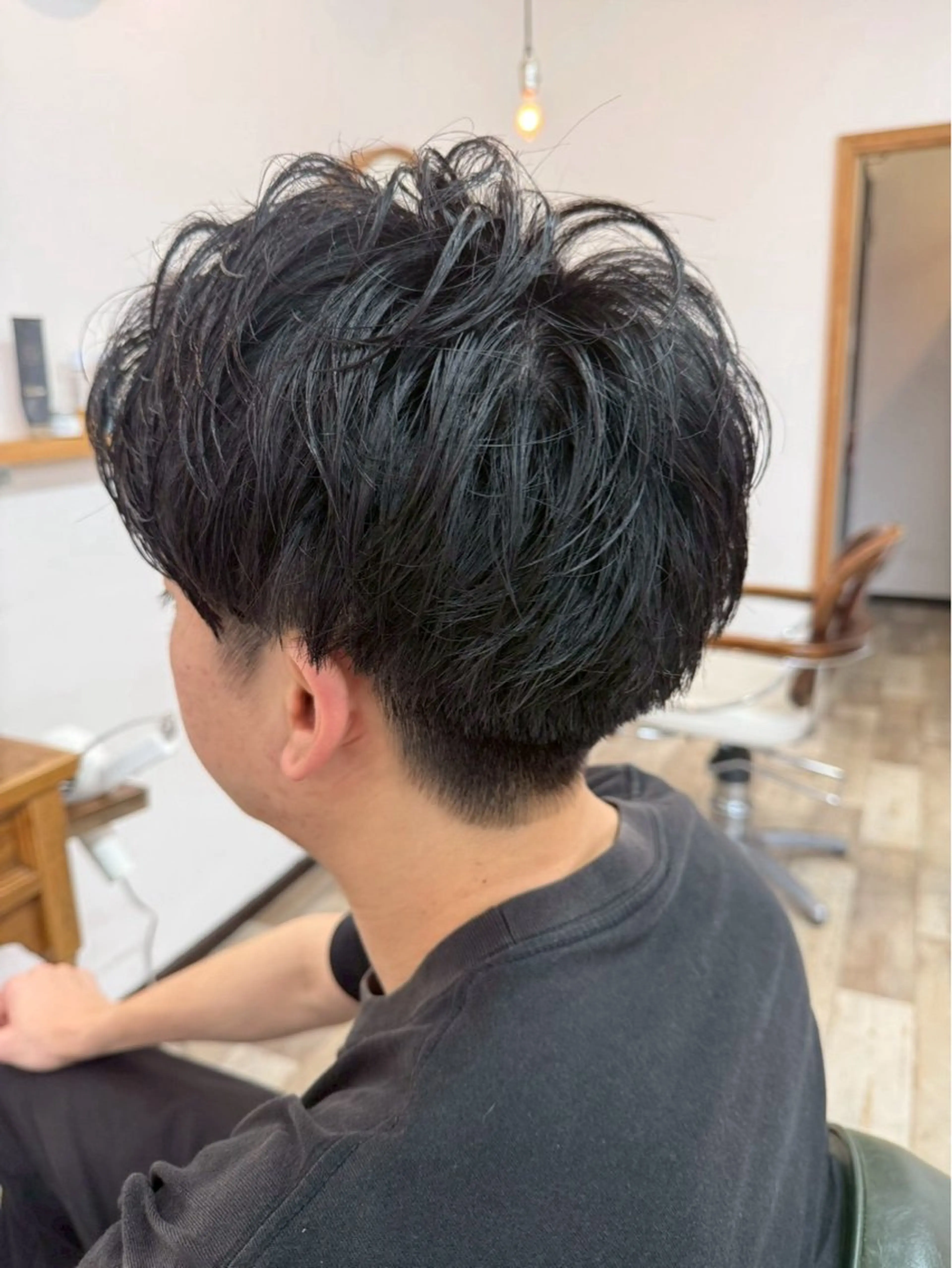 メンズ センターパート カット ku-to  andC所属・緒方 翔汰🔥のヘアスタイル