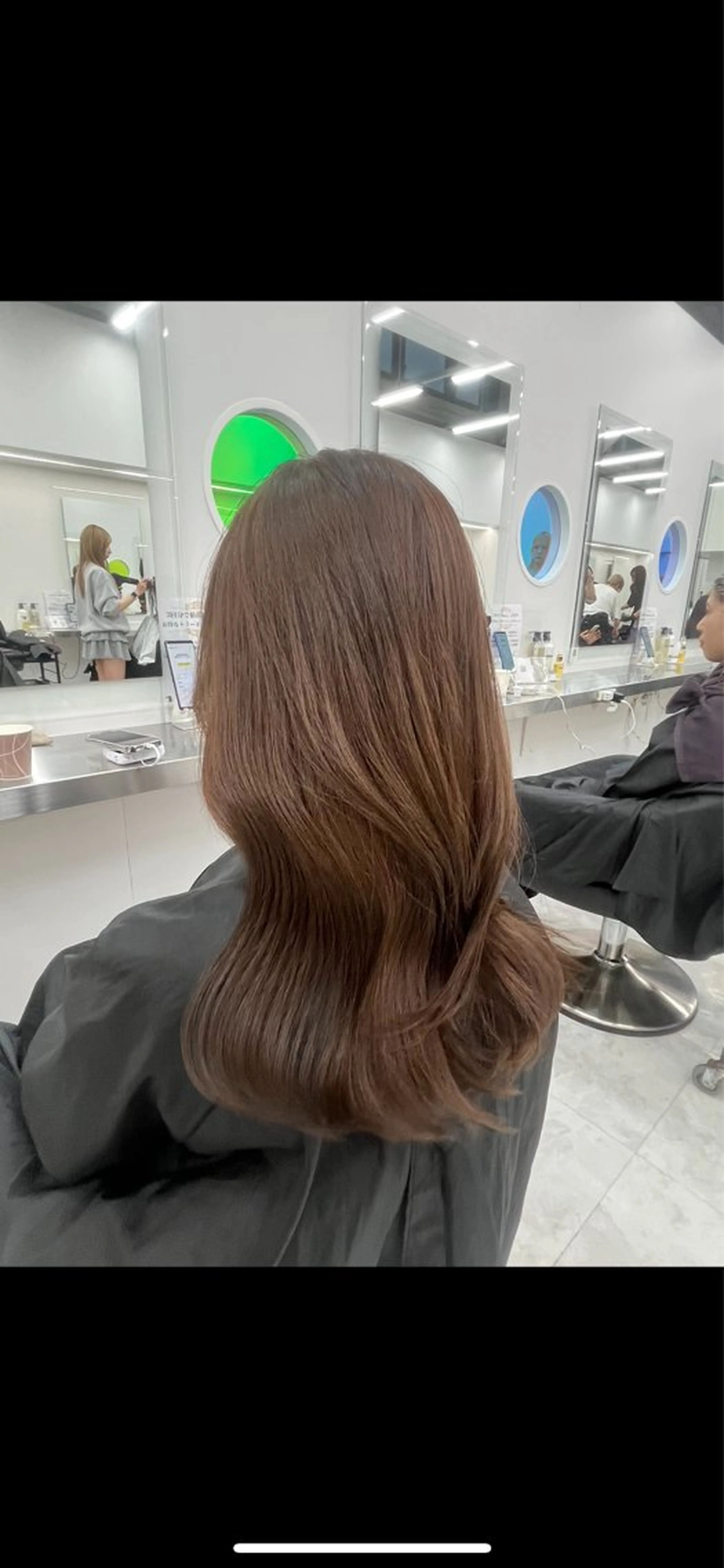 ロング 透明感ハイトーンヘア 🤍ririka🤍のヘアスタイル