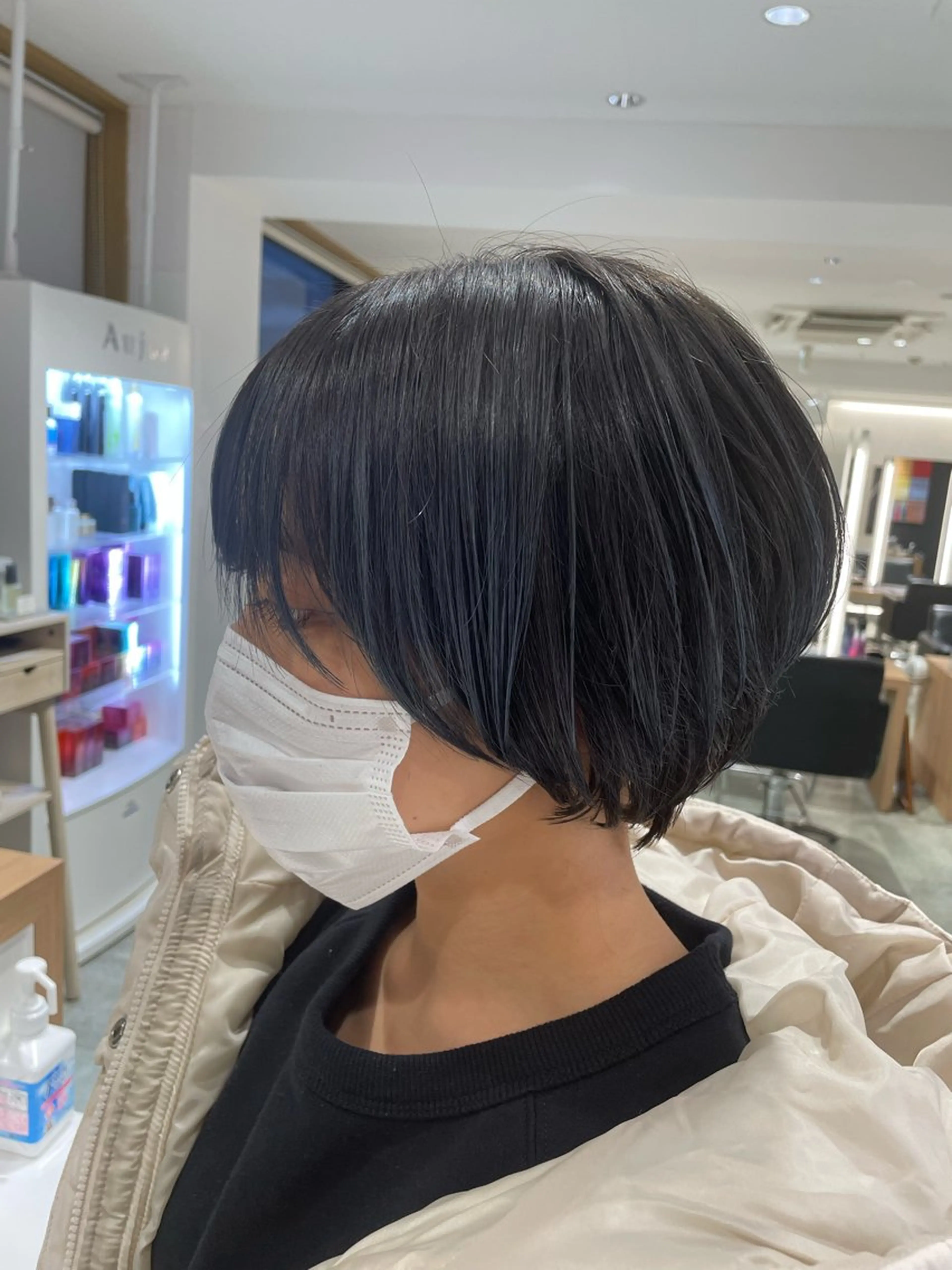 ショート カット ヘアカラー 長町/酸性ストレート /曲がる縮毛矯正のヘアスタイル