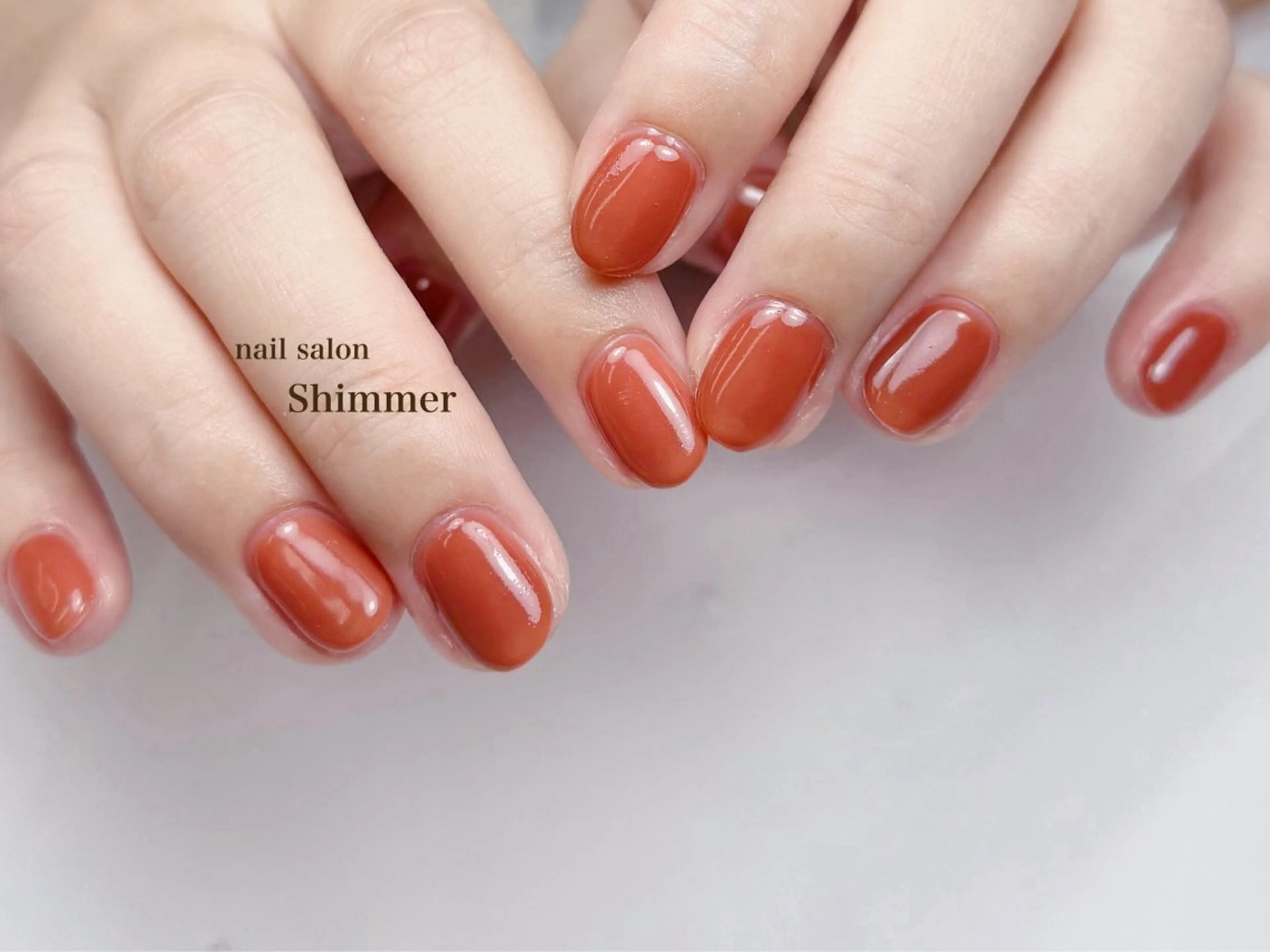 ネイル ハンドネイル Shimmer Risaのネイルデザイン