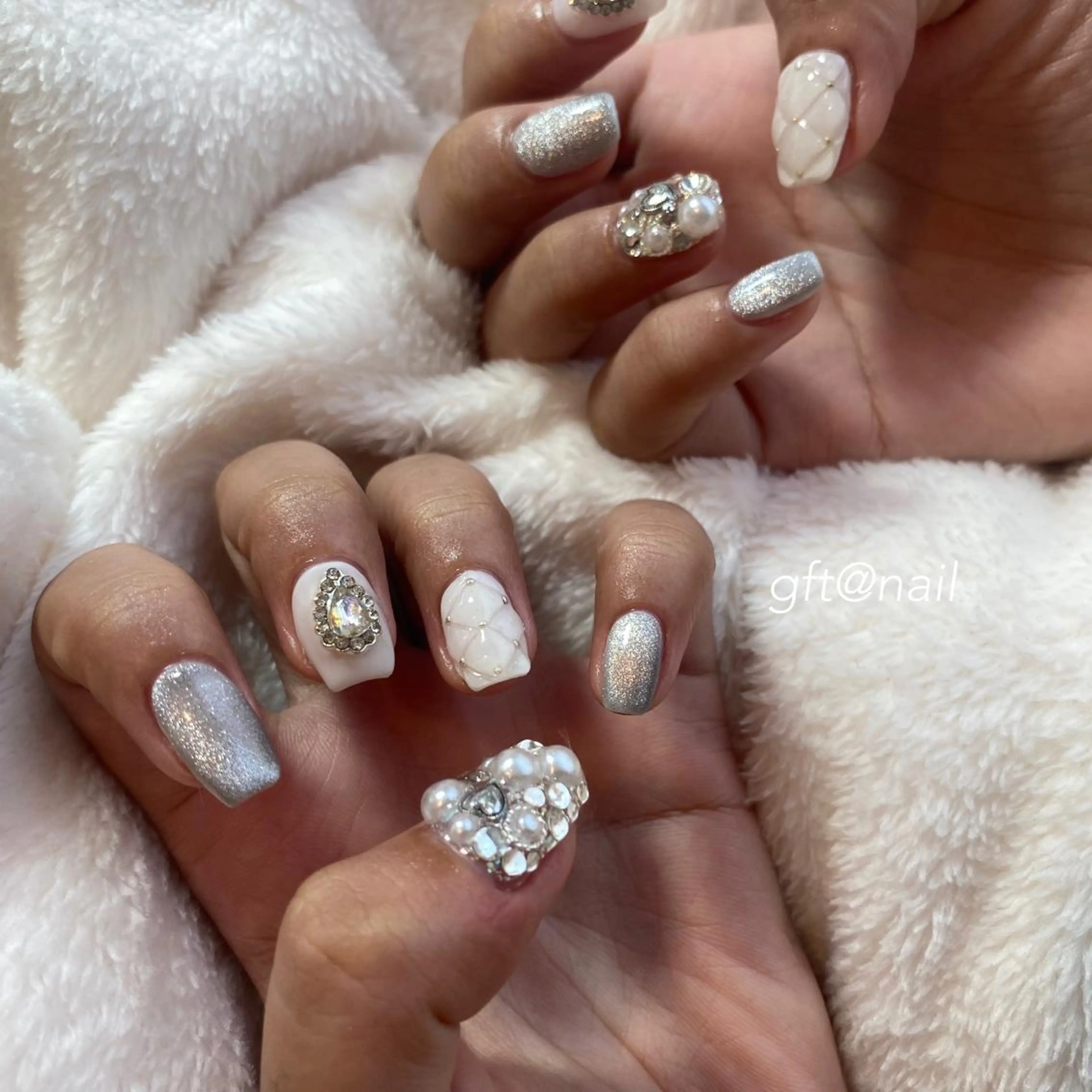 ネイル マグネットネイル ハンドネイル etorca nailのネイルデザイン