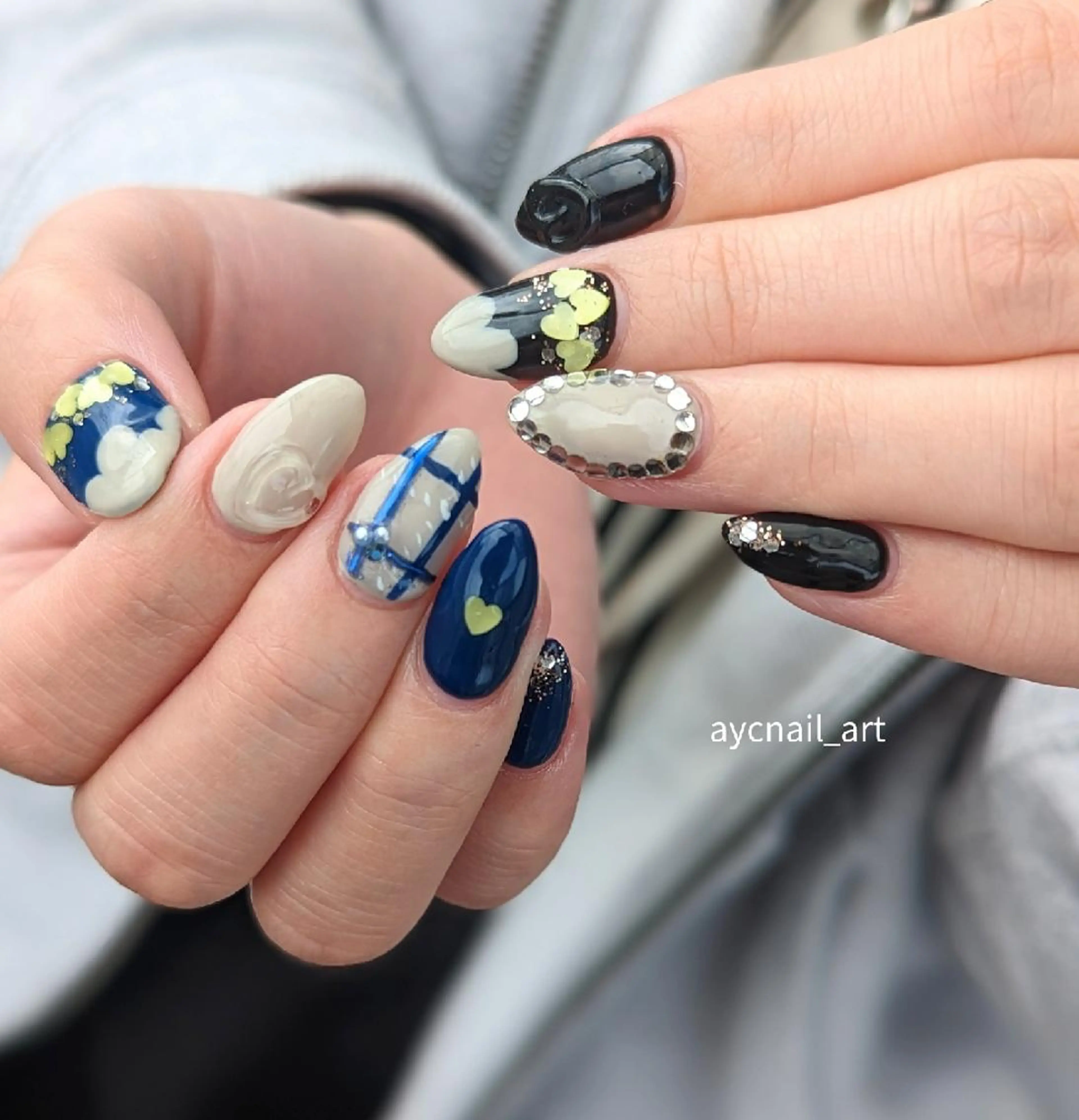 ネイル ハンドネイル aycnail 　Ayakaのネイルデザイン