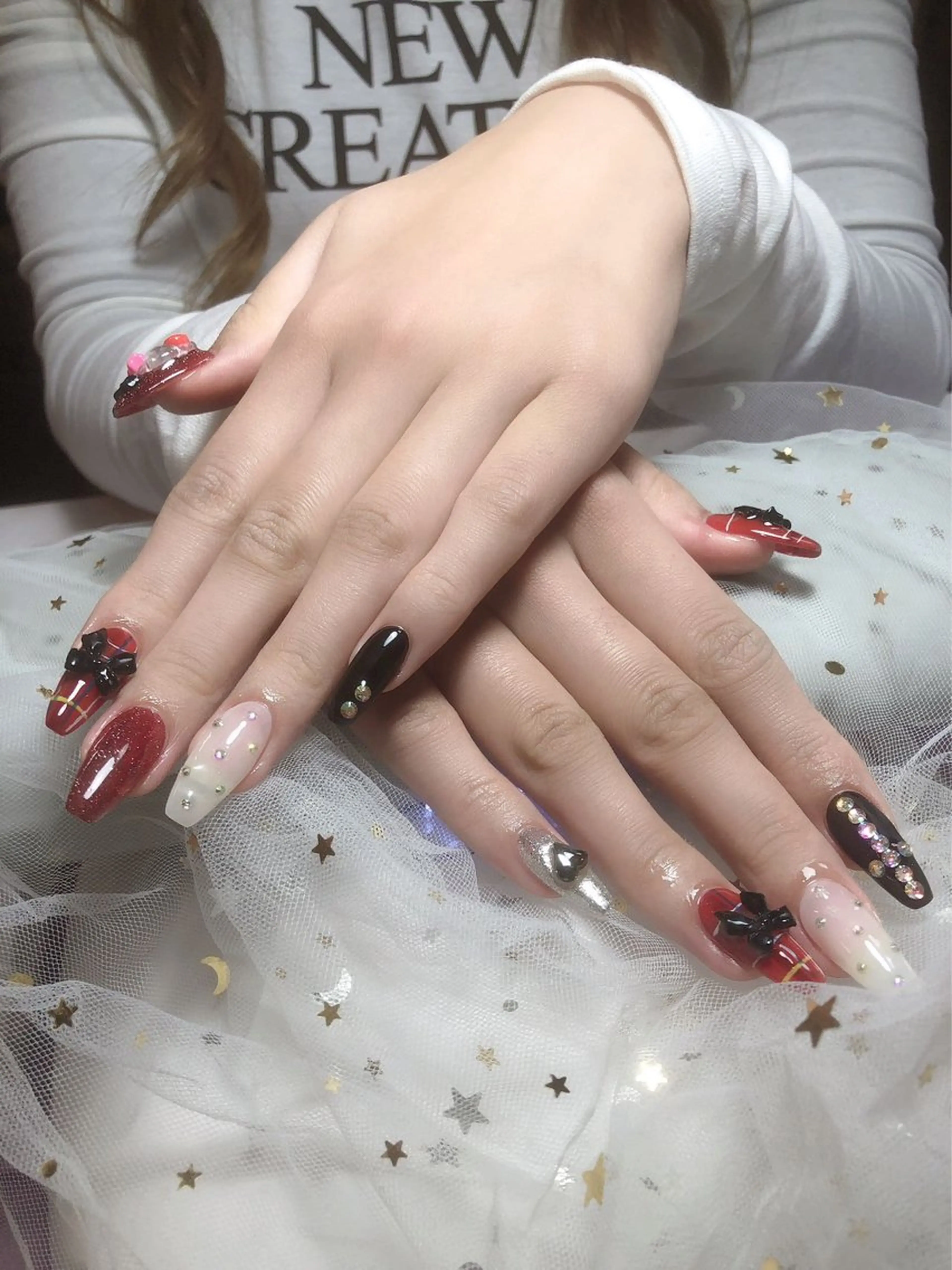 ネイル FanFan 長さ出し専門のネイルデザイン