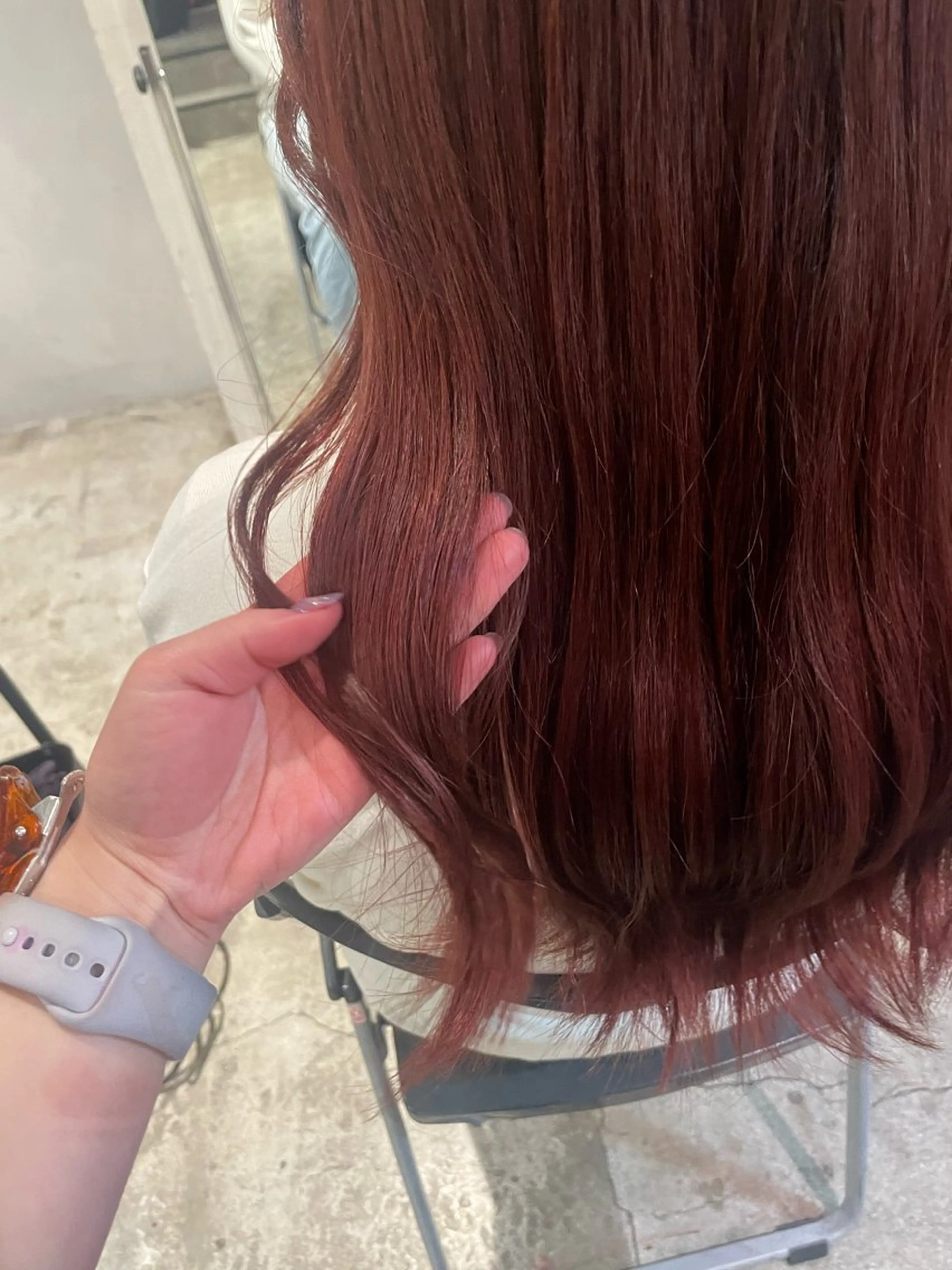 ロング カラー ALBUM銀座‪‪ RURUKA‪‪❤︎のヘアスタイル