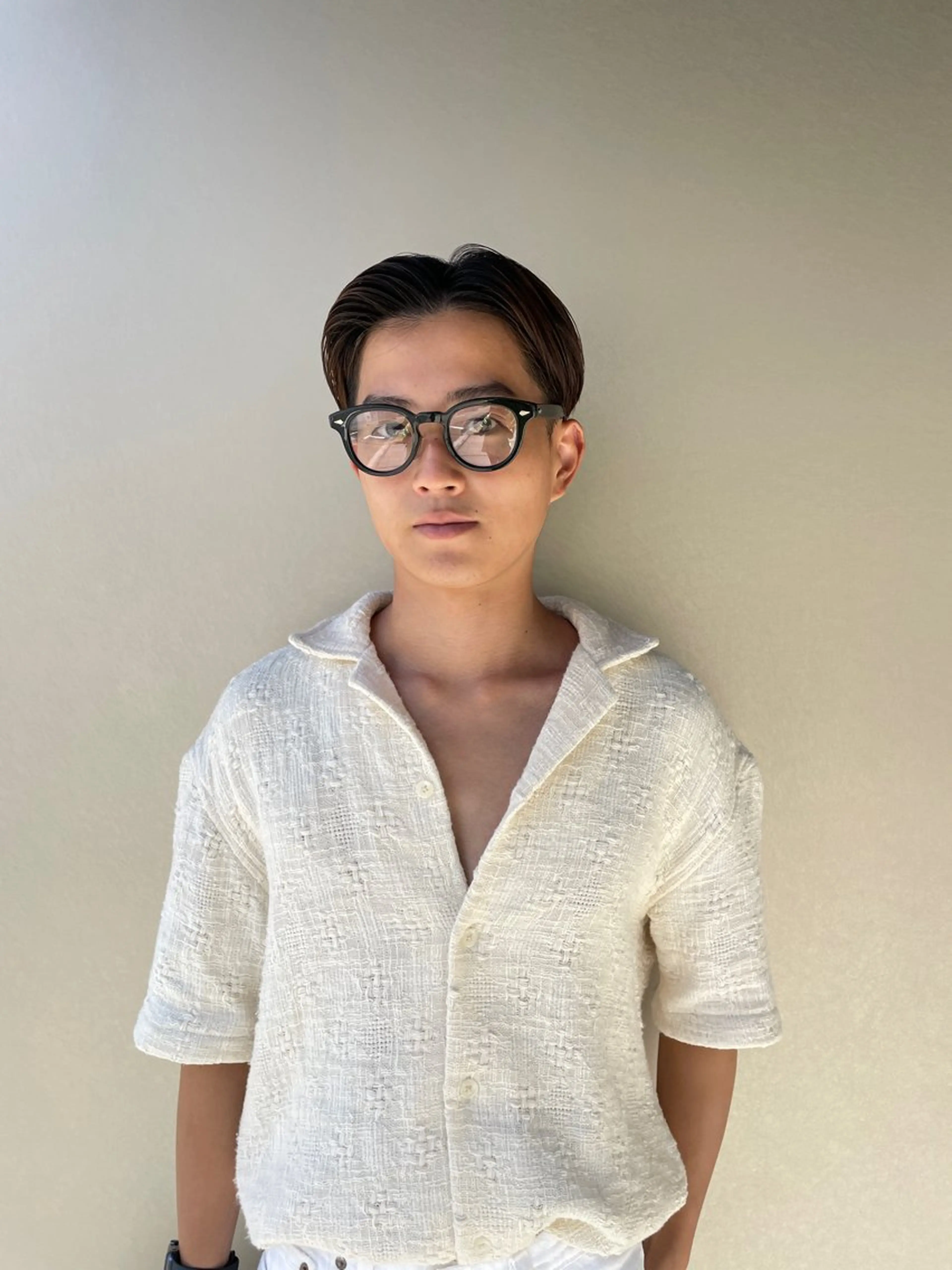 ショート パーマ メンズ カット 吉田一輝 外国人パーマのヘアスタイル