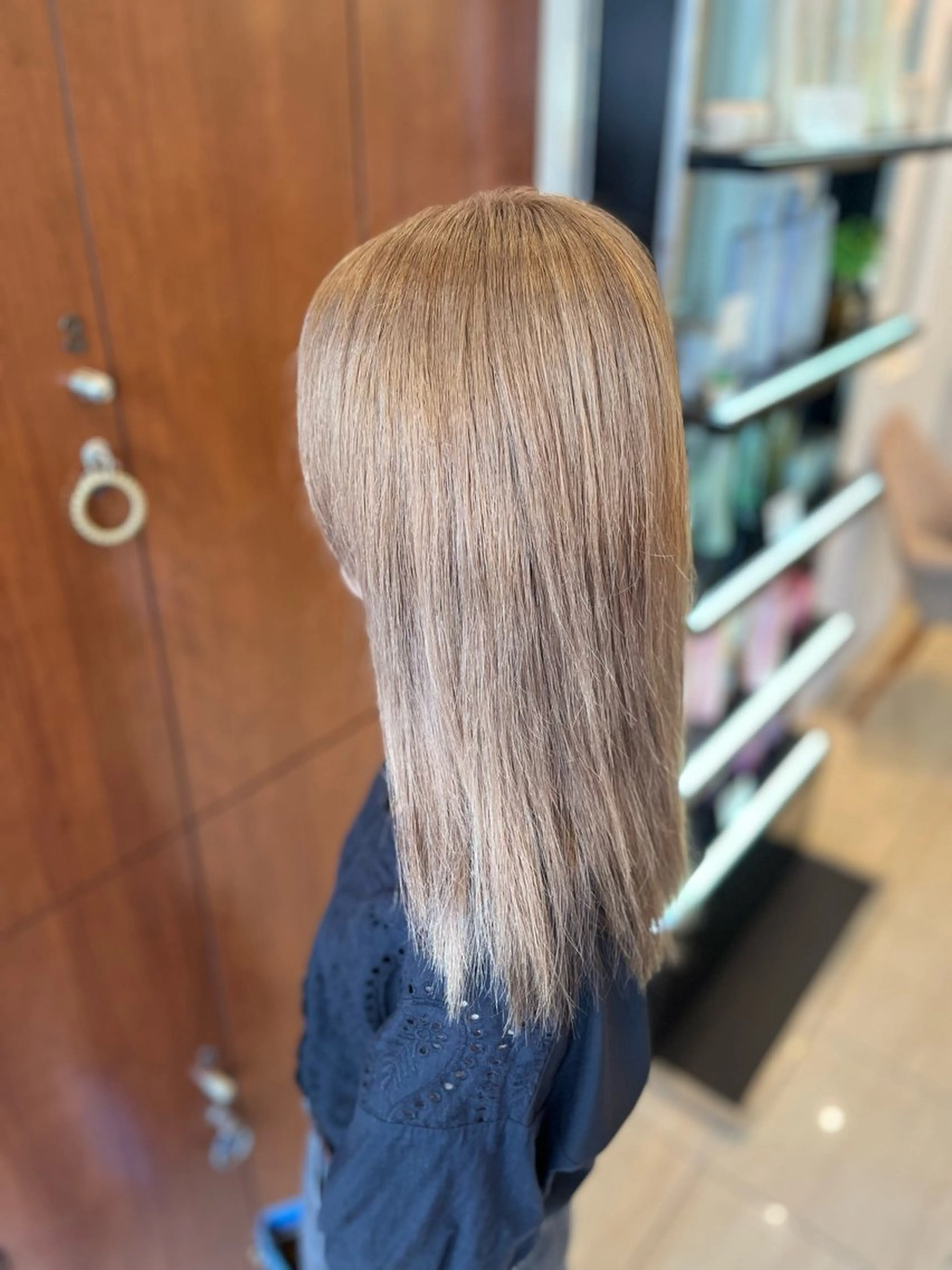 セミロング カット ヘアカラー トリートメント 横浜/反町フジサキ ハヤトのヘアスタイル
