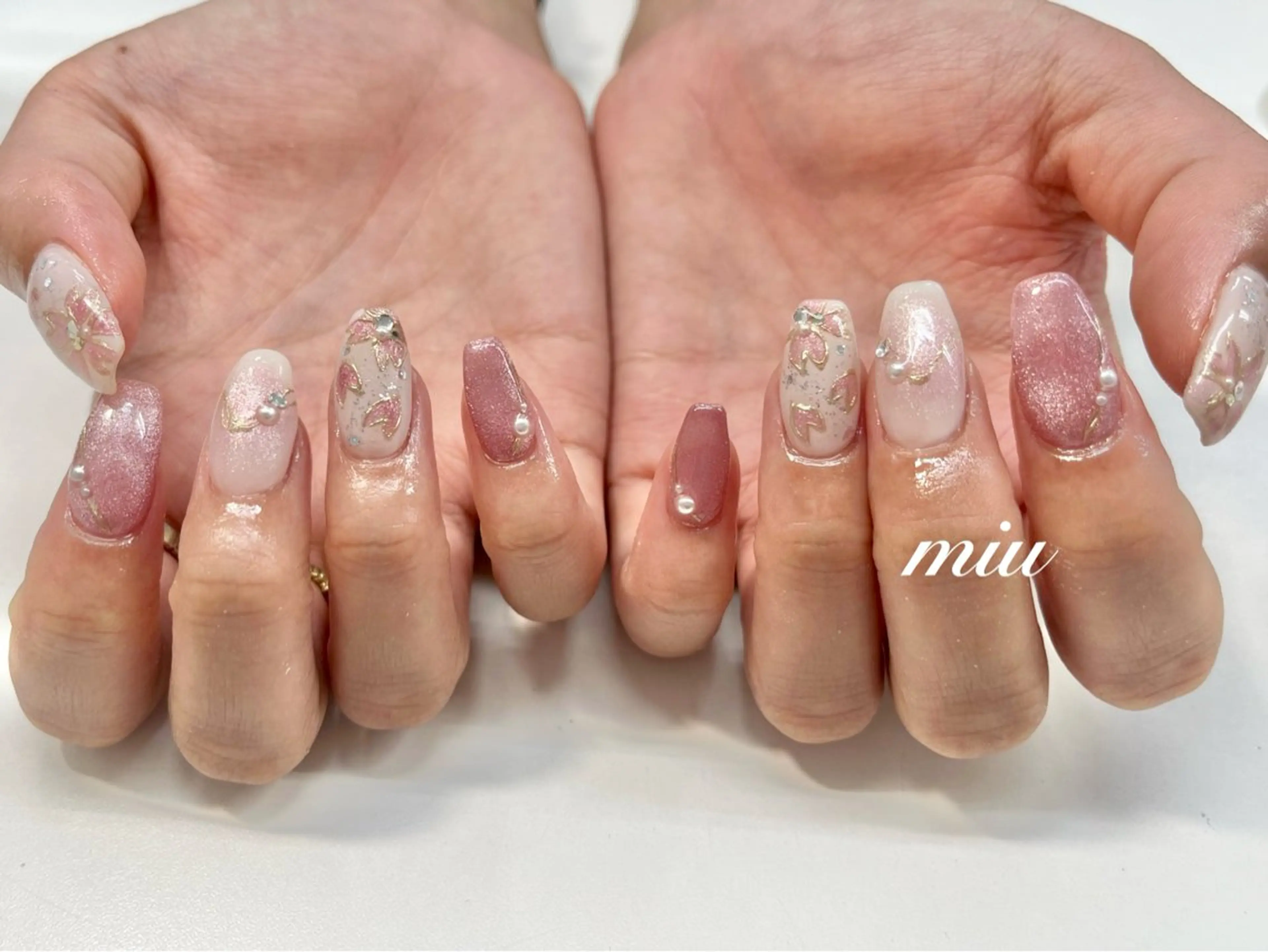ネイル ハンドネイル miu nail 🐾Mihoのネイルデザイン