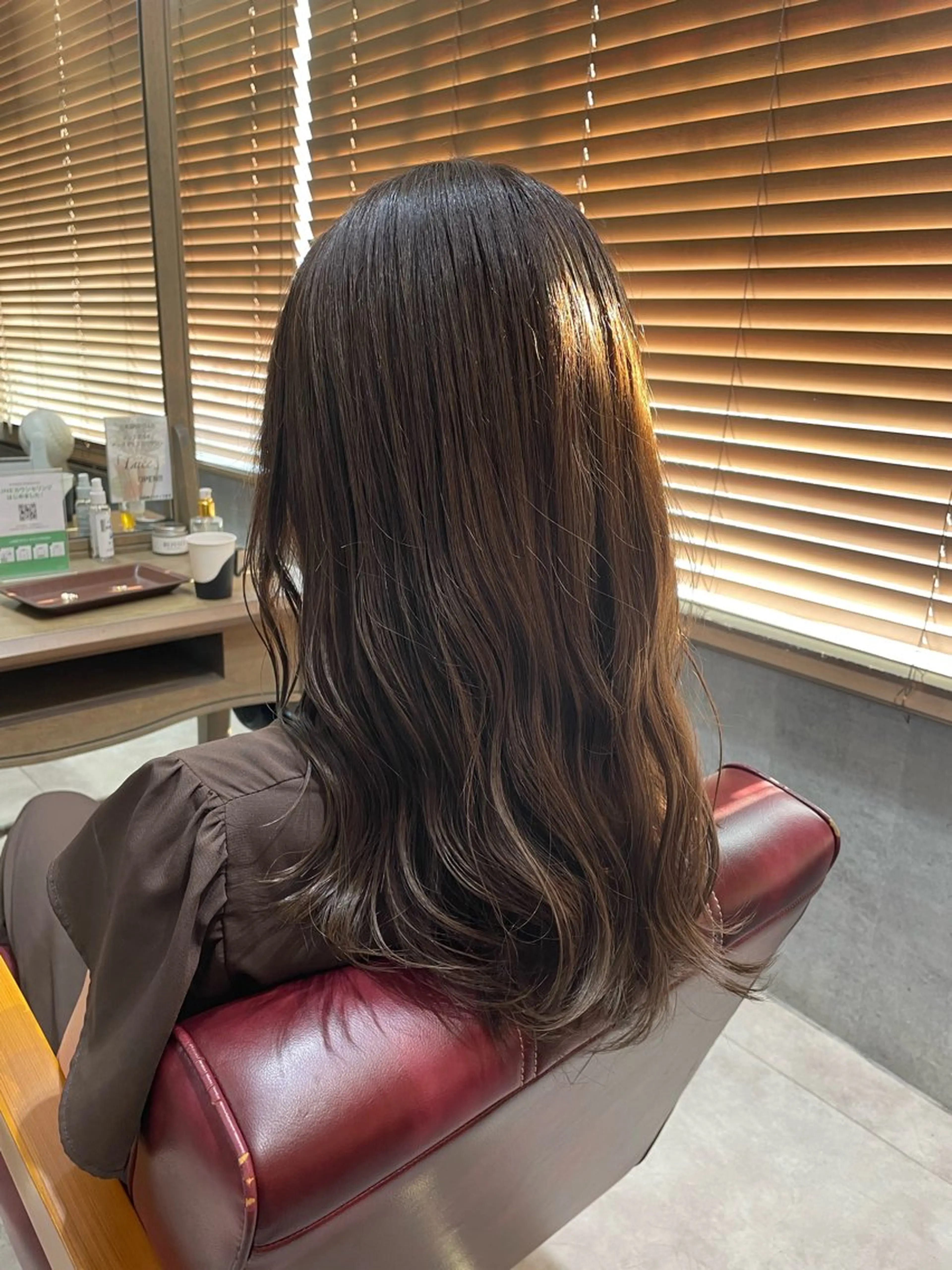 ミディアム 【ROSSO】 SHUHEIのヘアスタイル