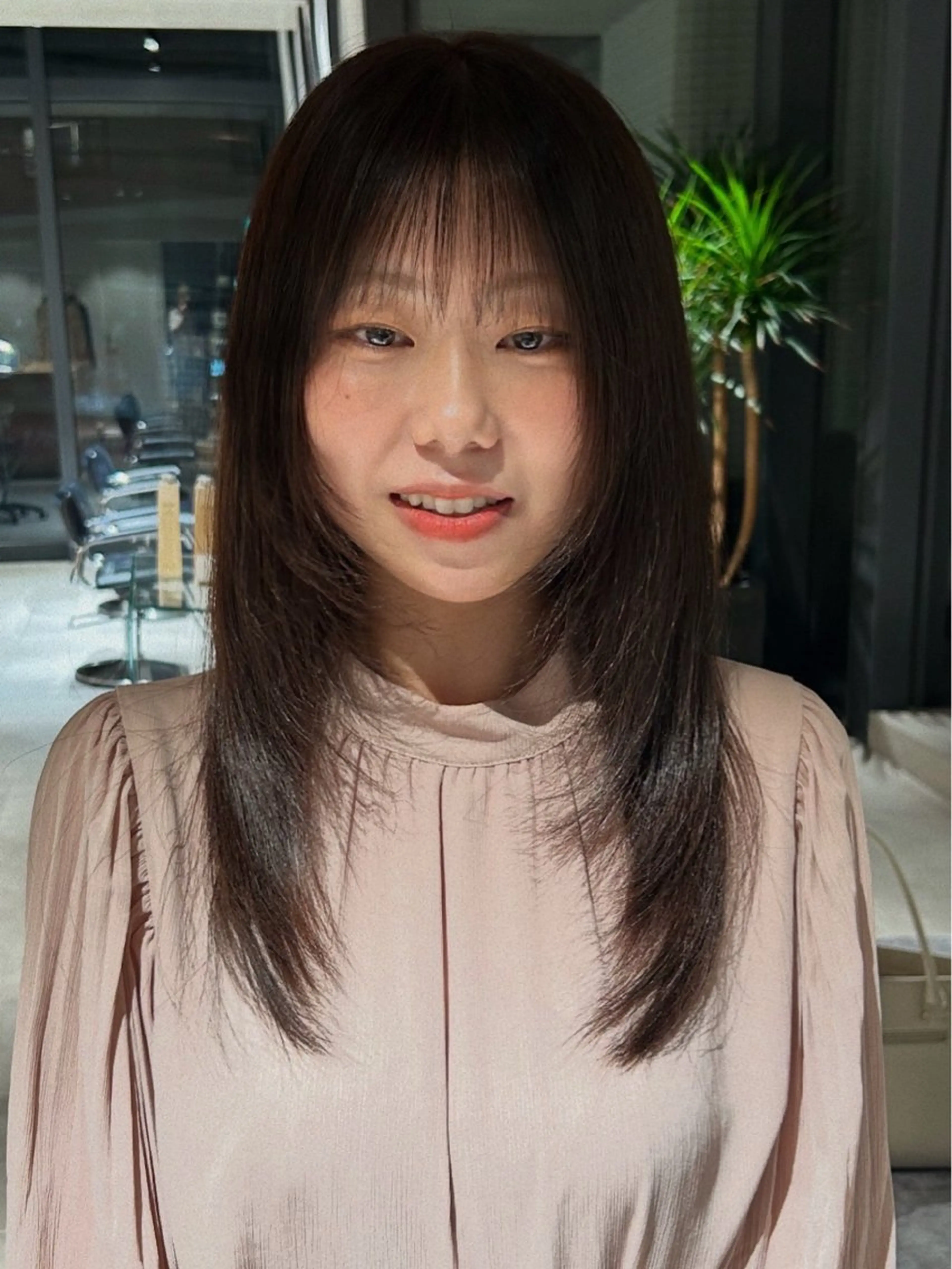 ロング カラー ヘアカラー 中村 果乃のヘアスタイル