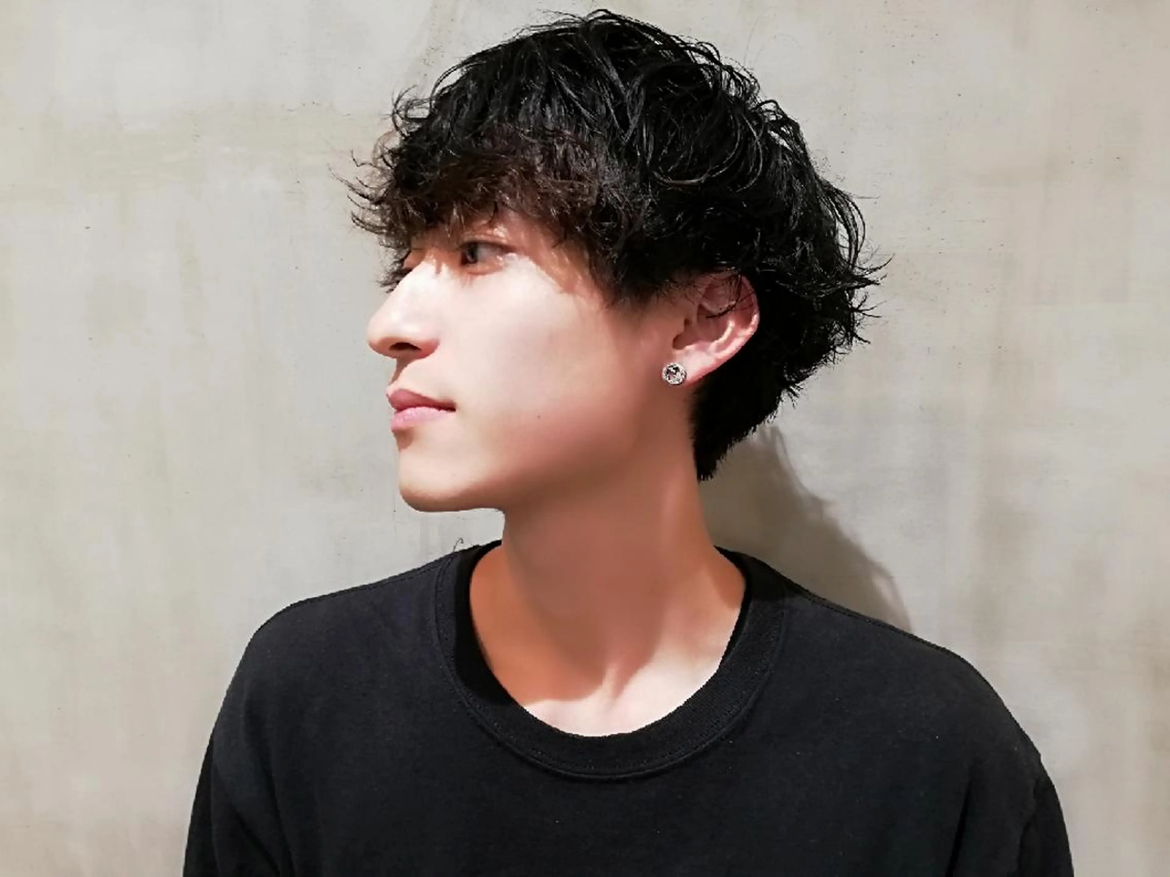 ショート パーマ ill副店長 立和田純也のヘアスタイル