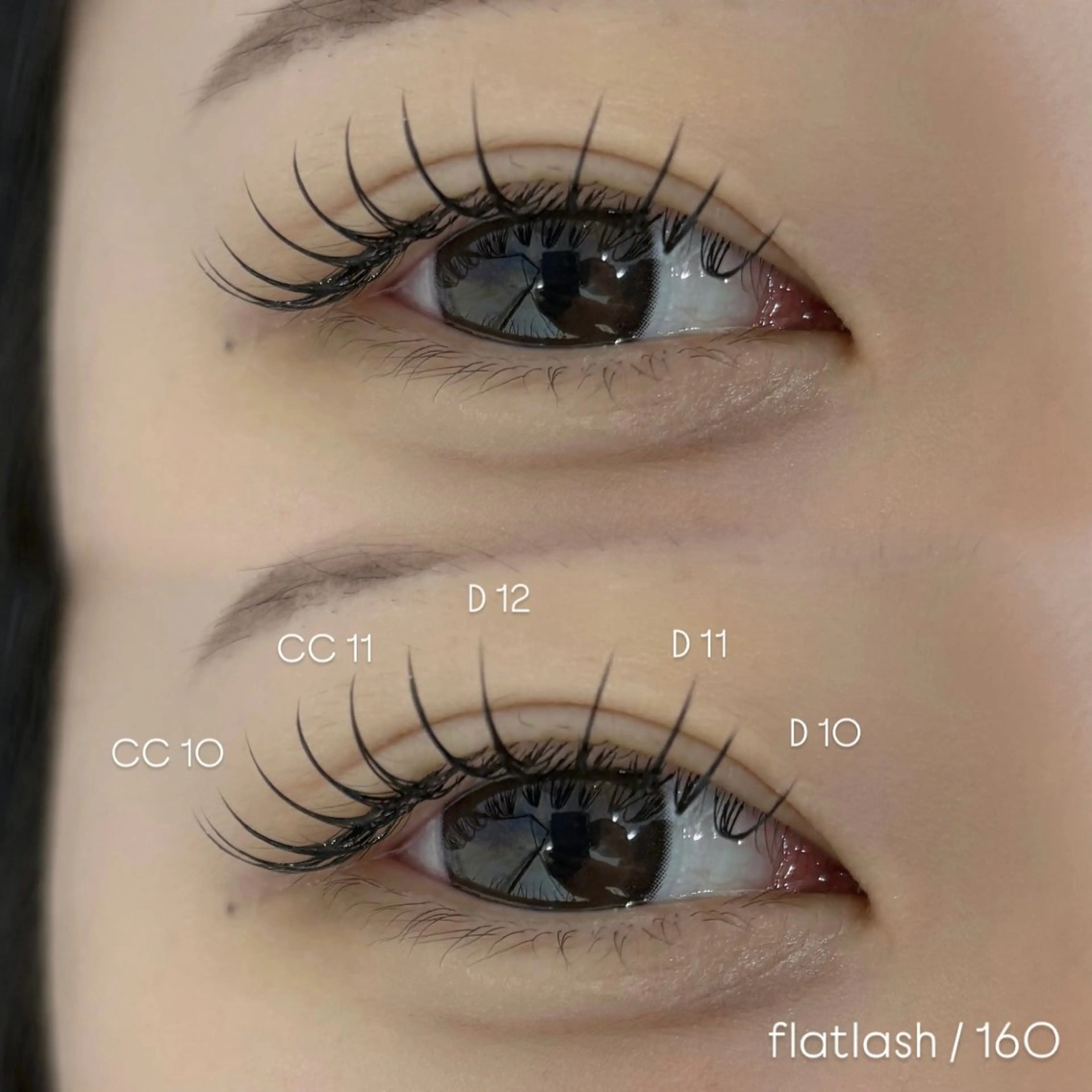 🪞- ̗̀ flatlash 160本  ̖́-🪞☆オフ込☆120分程度 ￥3500の写真