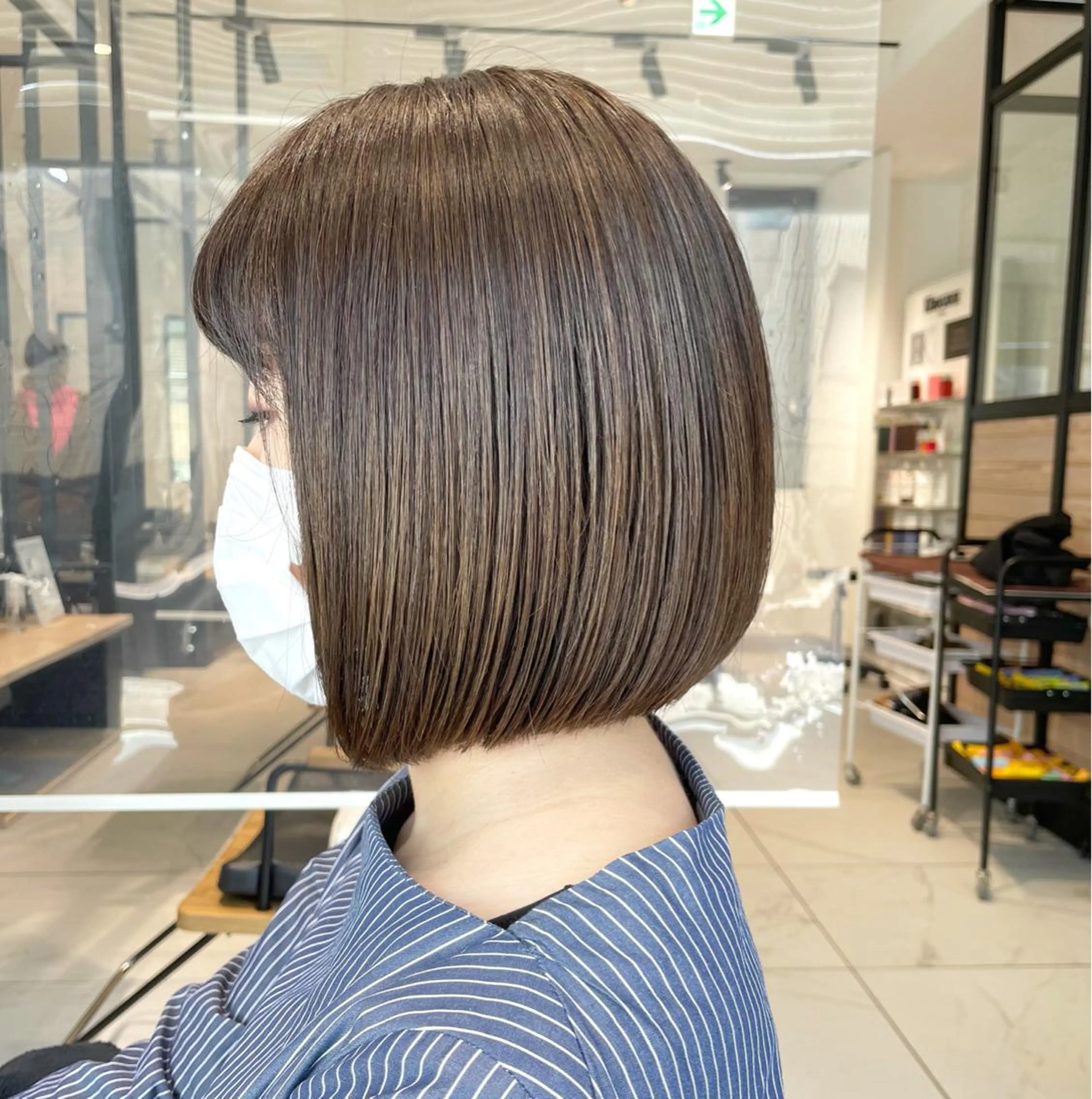 🌹極上のツヤ髪体験🌹カット+ THROWフルカラー+髪質改善バイカルテの写真
