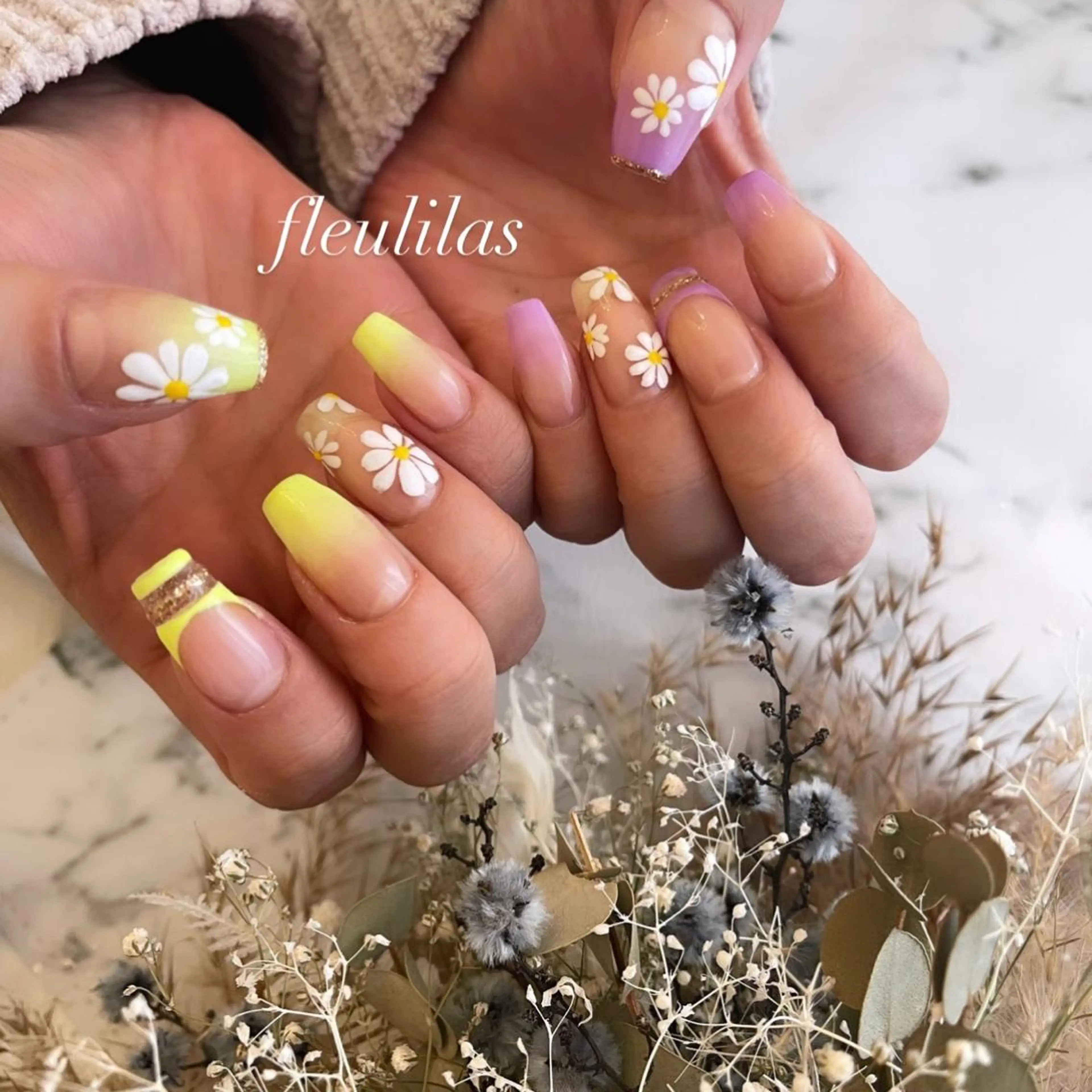 ネイル フラワーネイル fleulilas 松葉のその他イメージ