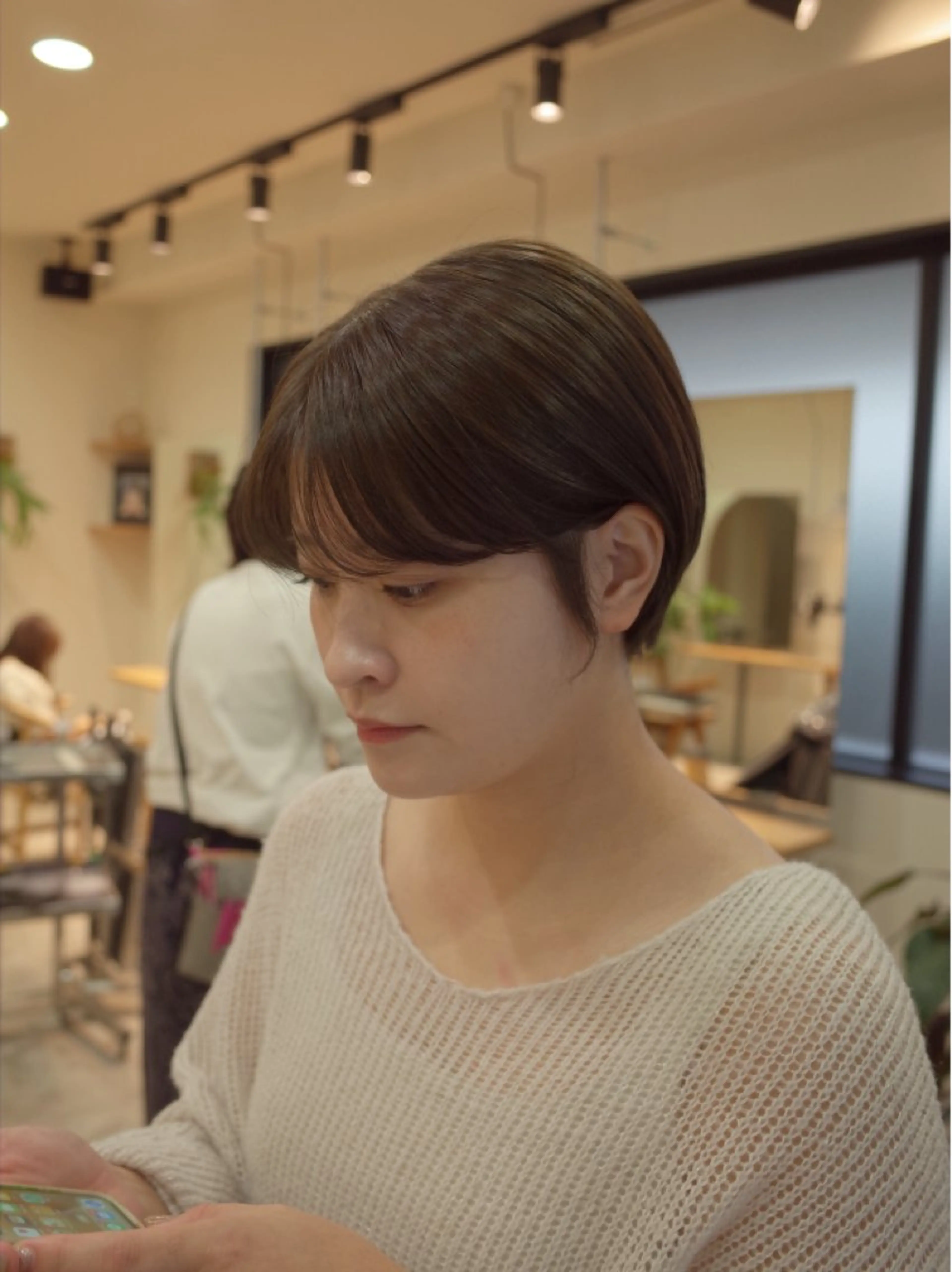 ショート カラー カット ヘアカラー ウルフ、ボブ美容師 今井のヘアスタイル
