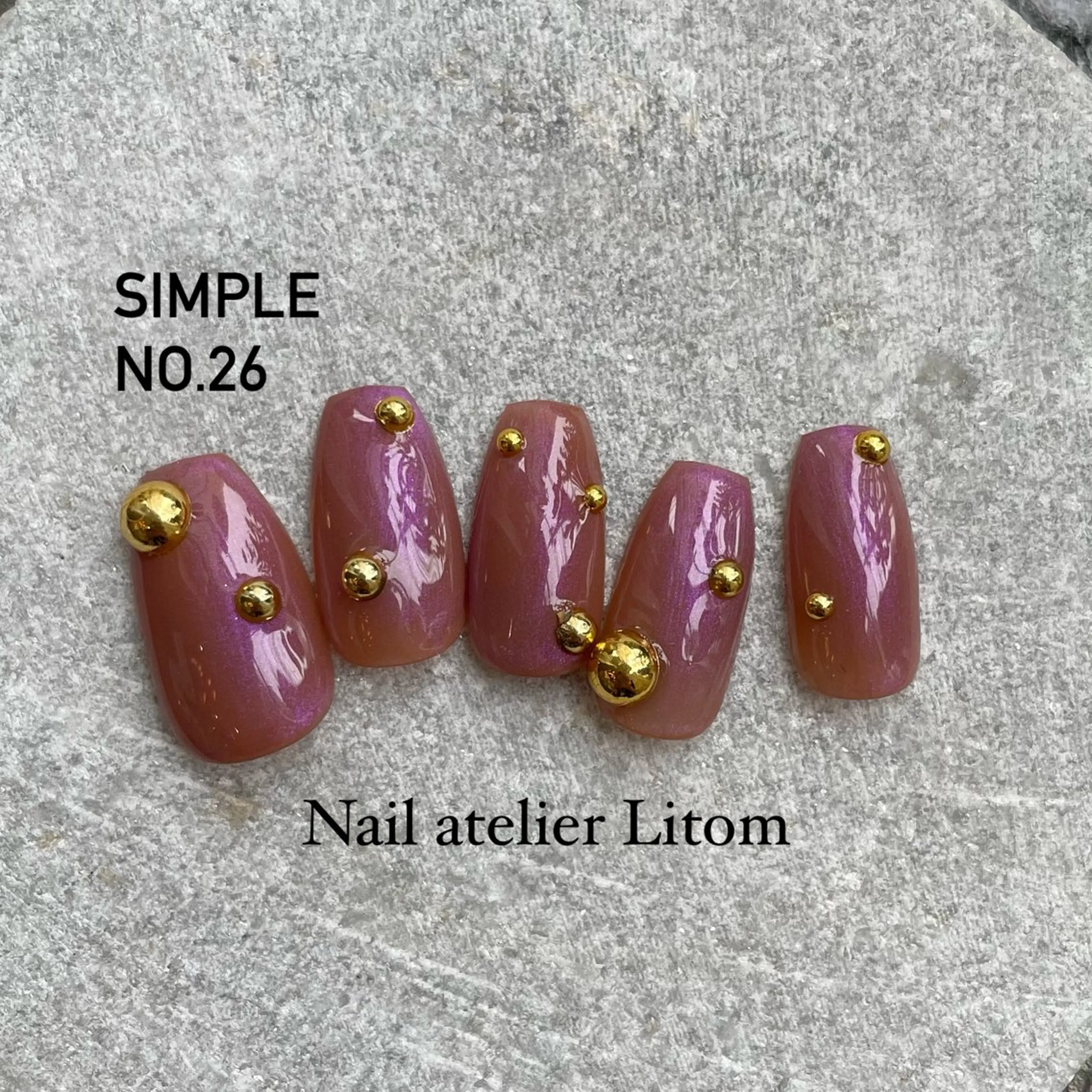 ネイル Nail atelier Litom【ネイルアトリエリトム】所属・相模原ネイル Tomoのネイルデザイン