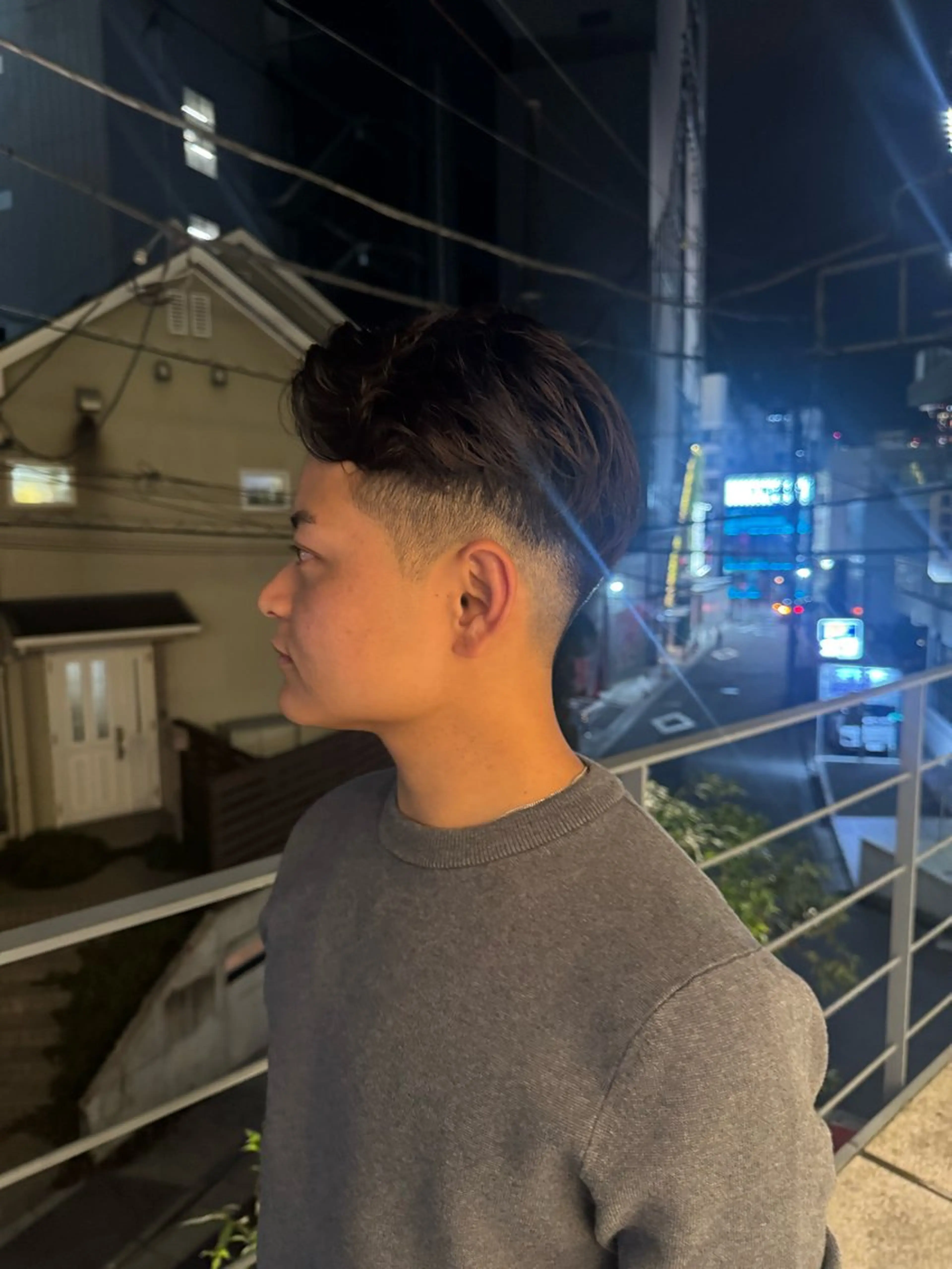 メンズ メンズパーマ 刈り上げ M.SLASH  omotesando所属・💞m.slash YUIのヘアスタイル