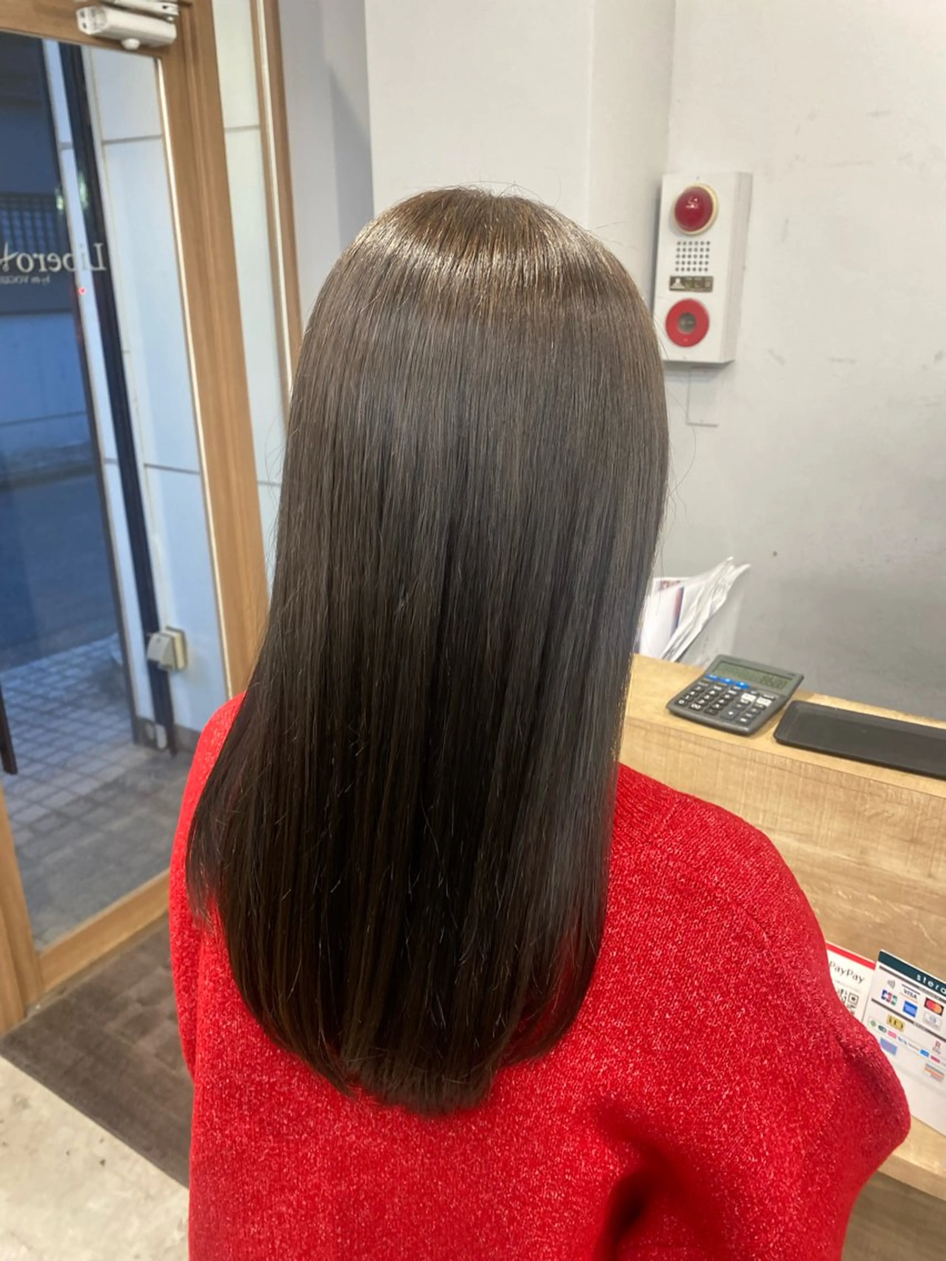 ミディアム カラー ヘアカラー トリートメント 🐾Libero🐾 柏　KONOMIのヘアスタイル