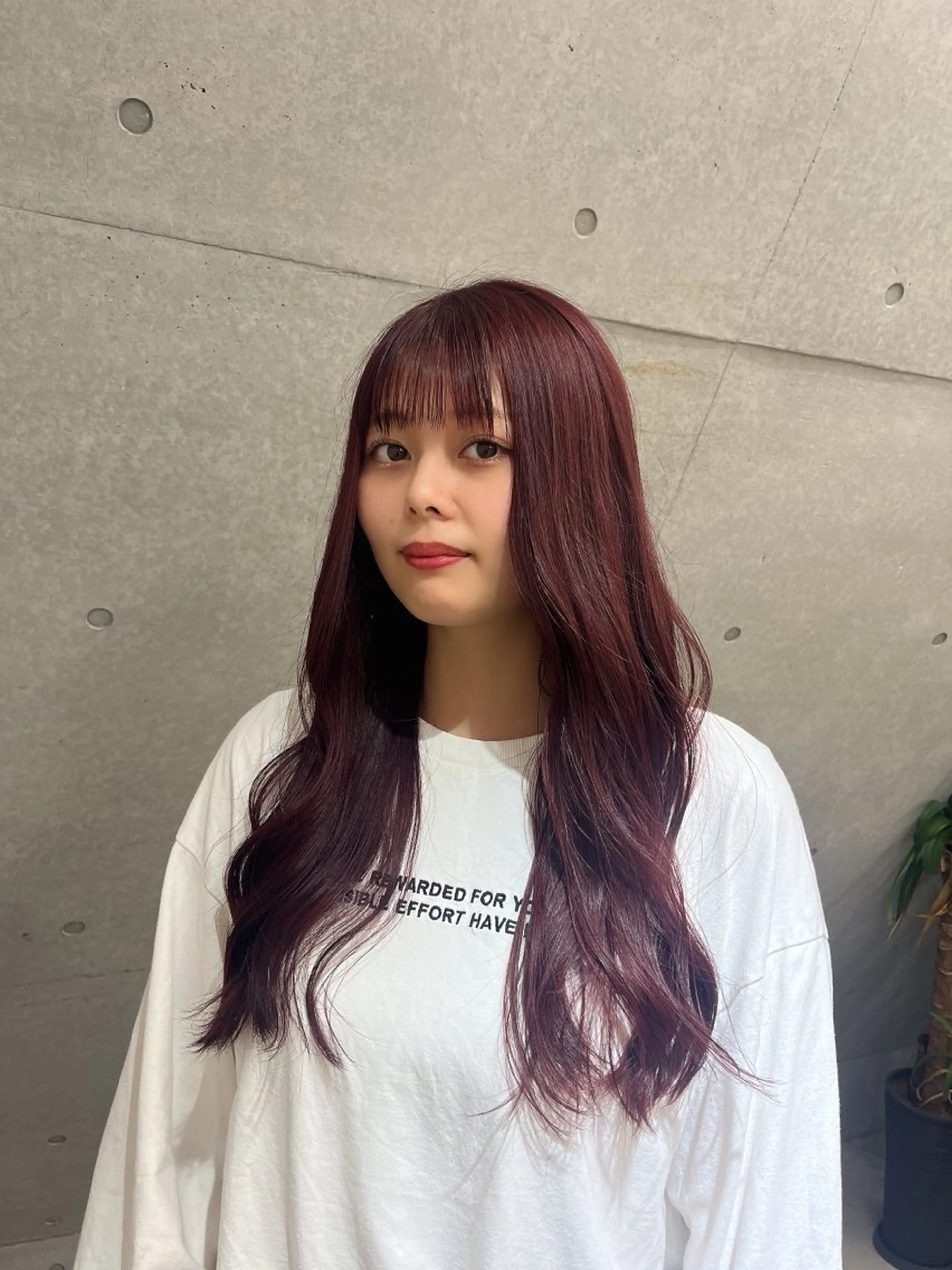 ロング sand ikebukuro所属・うる艶地毛風縮毛特化 ルナのヘアスタイル