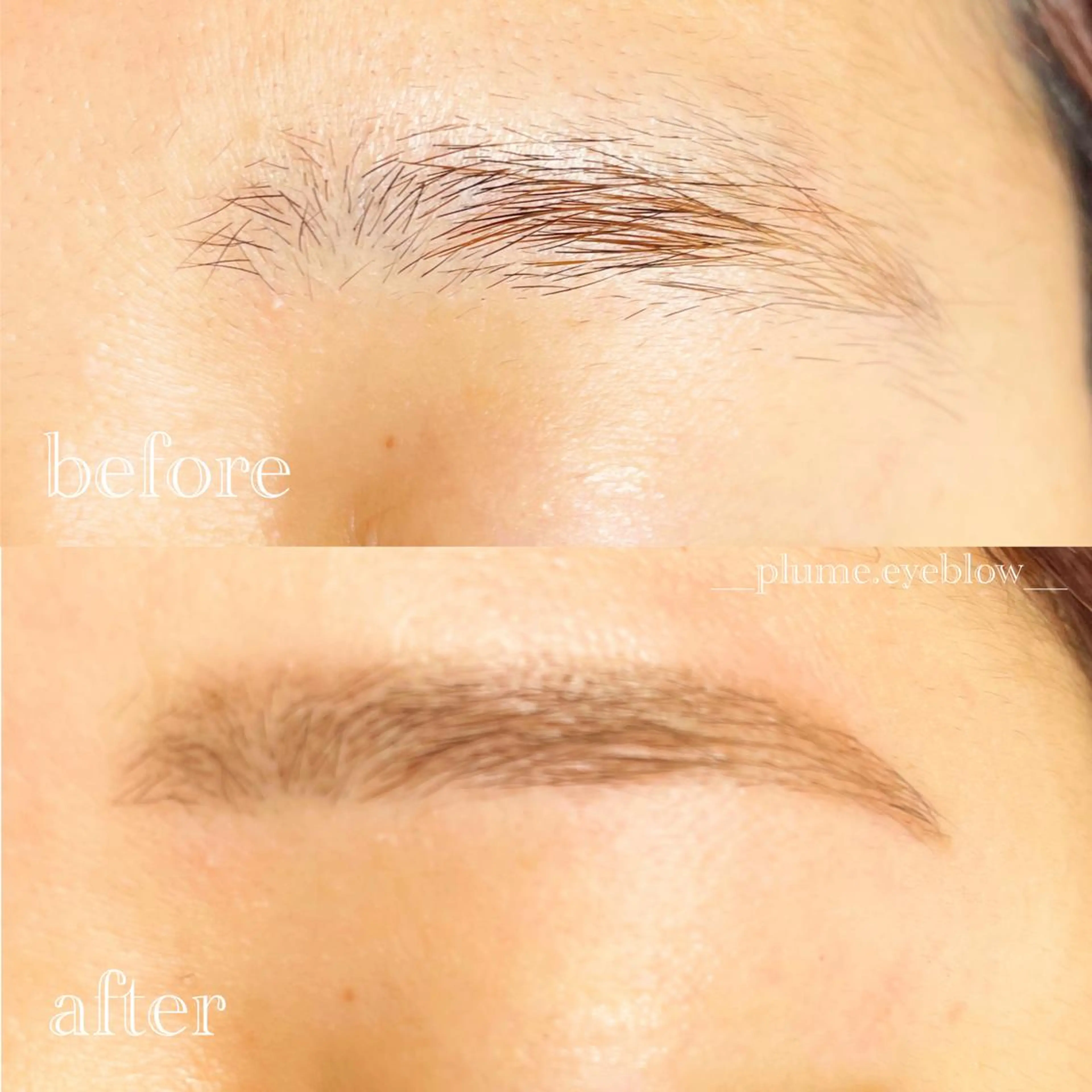 アイブロウ plume eyelashのマツエク・マツパデザイン