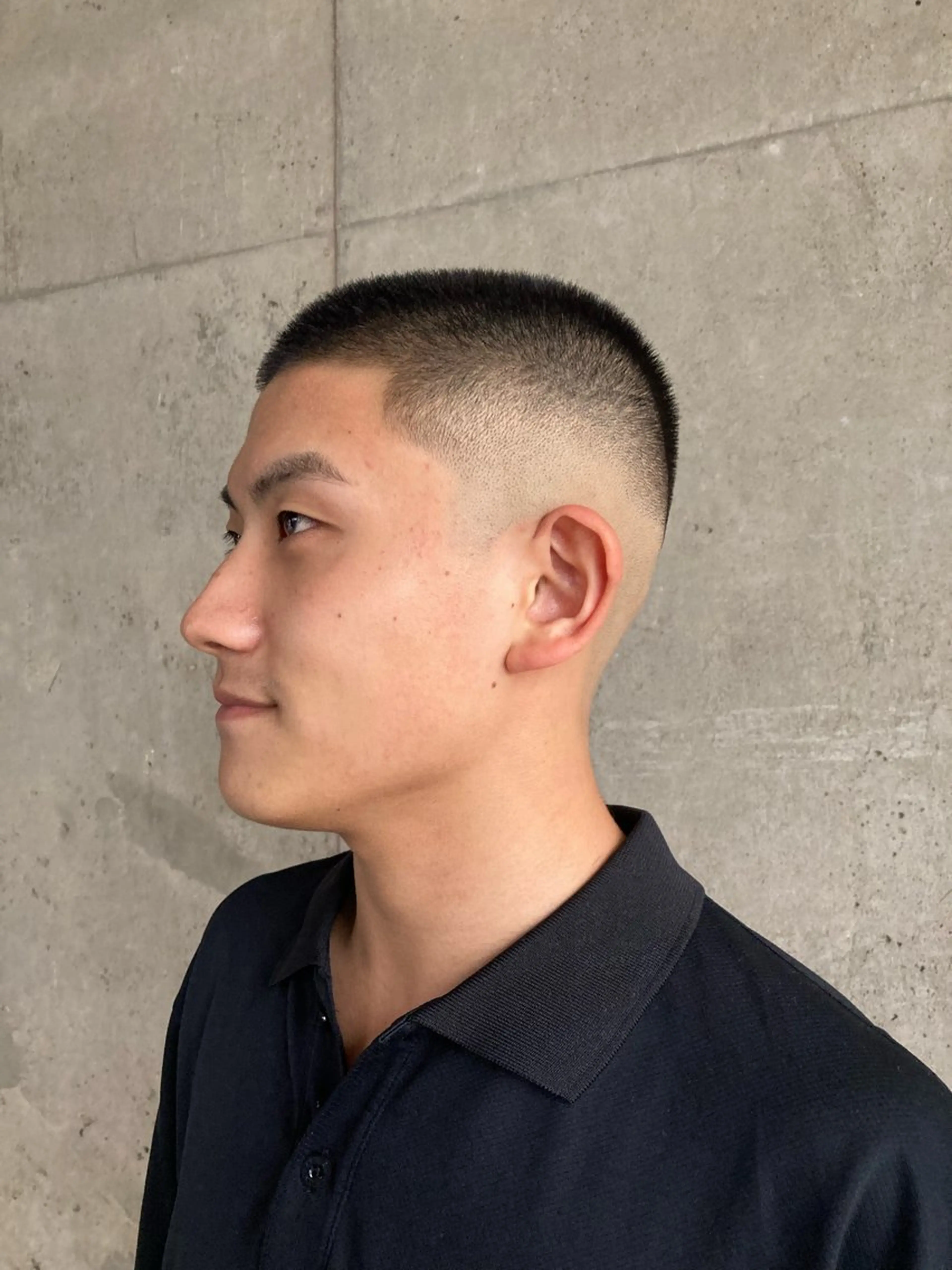 ショート メンズ フェードカット バズカット 似合わせカット カット スキンフェード/パー マ/須田陸斗のヘアスタイル