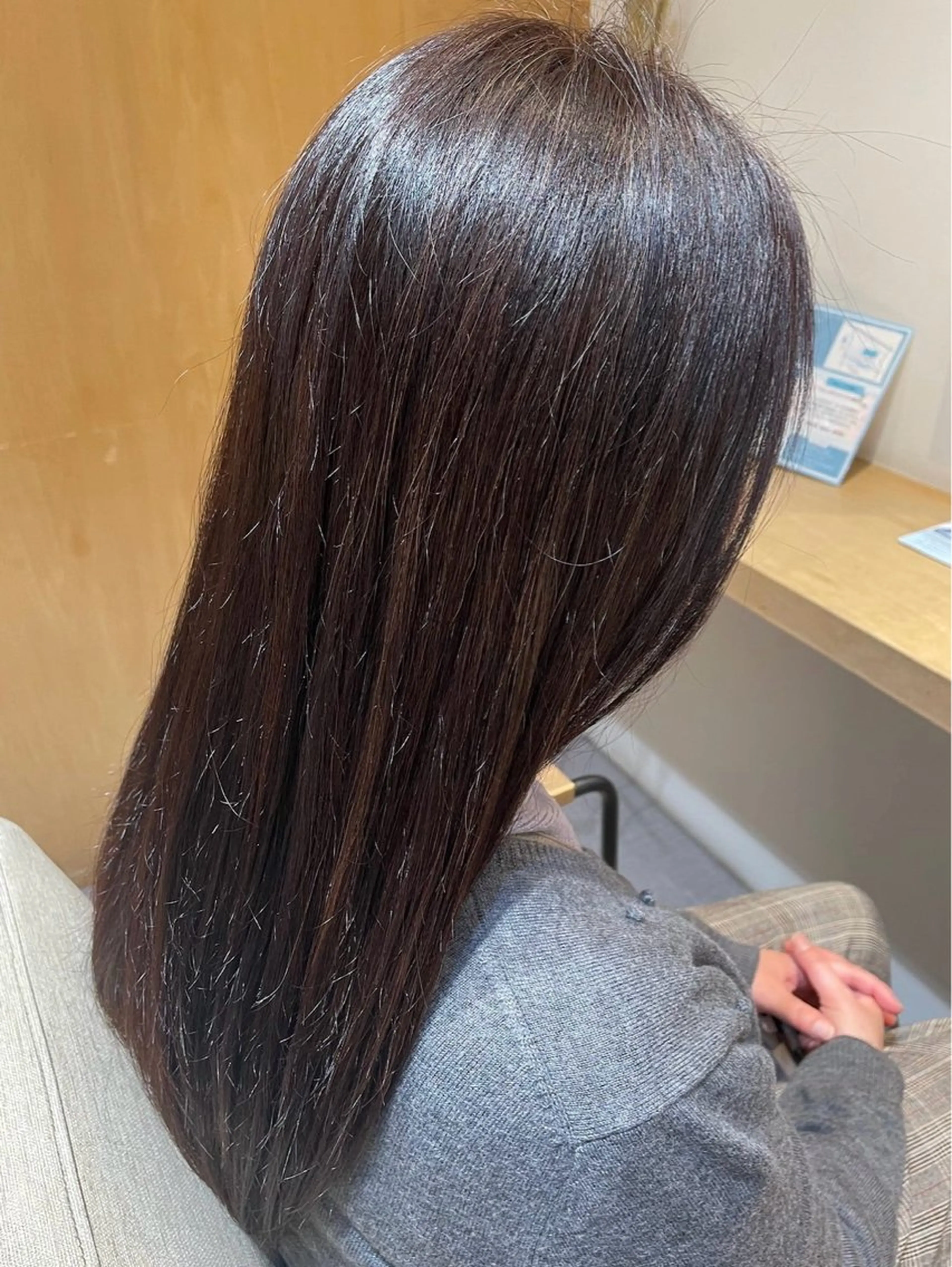 白髪染めの写真