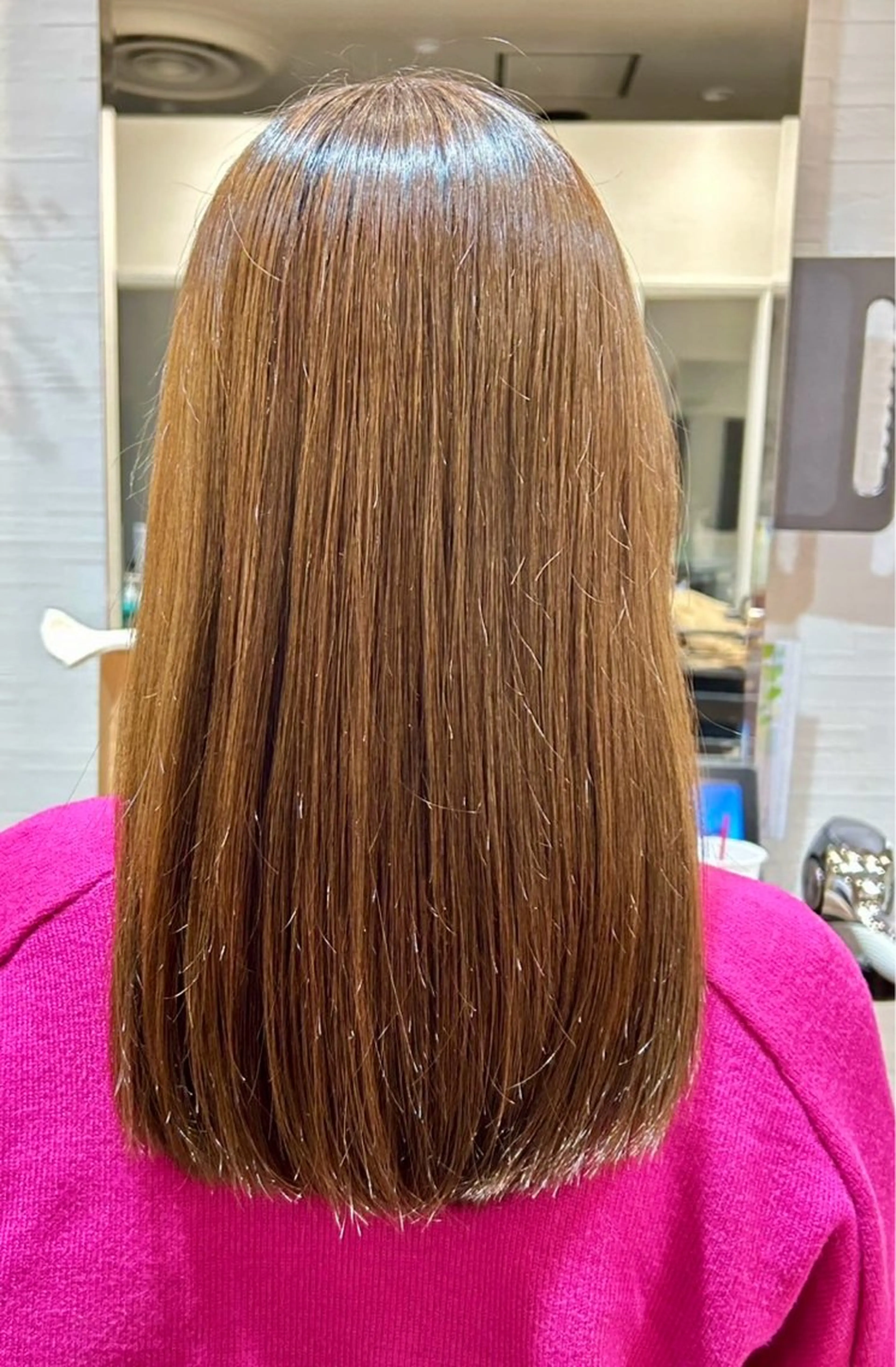 ロング カット ヘアカラー トリートメント イシカワ ユウタのヘアスタイル