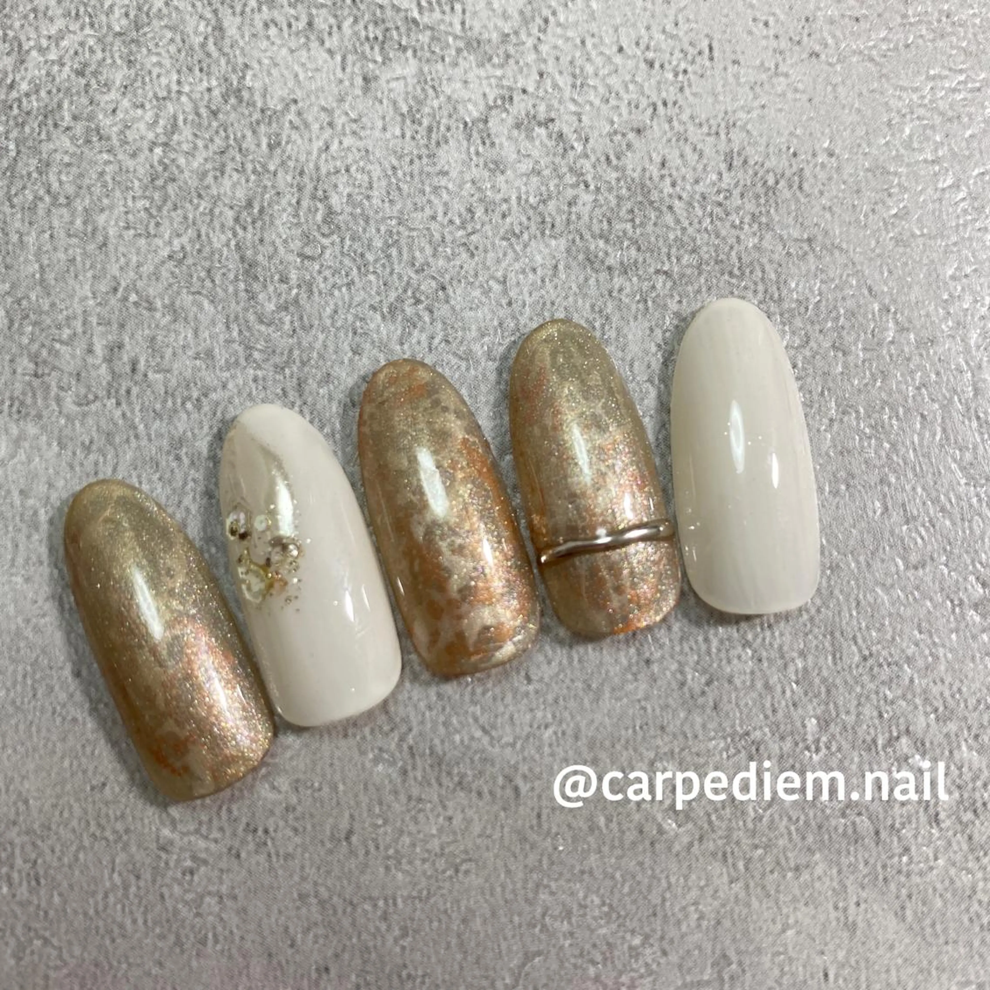 ネイル 城東区ネイルサロン carpediemのネイルデザイン