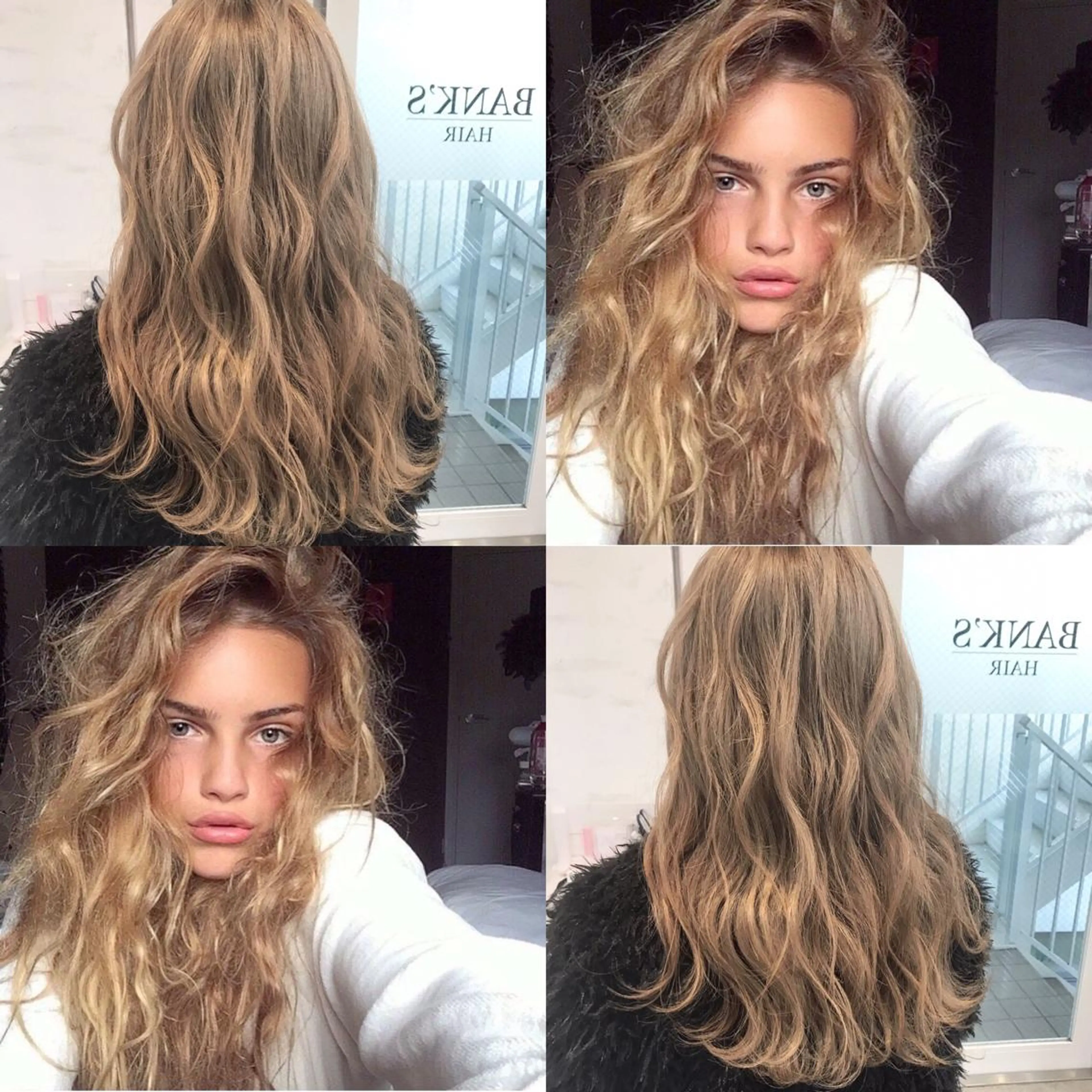 ロング カラー ヘアアレンジ ベージュカラー ブロンド ヘアカラー トリートメント BANK'S hair所属・💐ケラチン 髪質改善寺坂雄飛💐のヘアスタイル