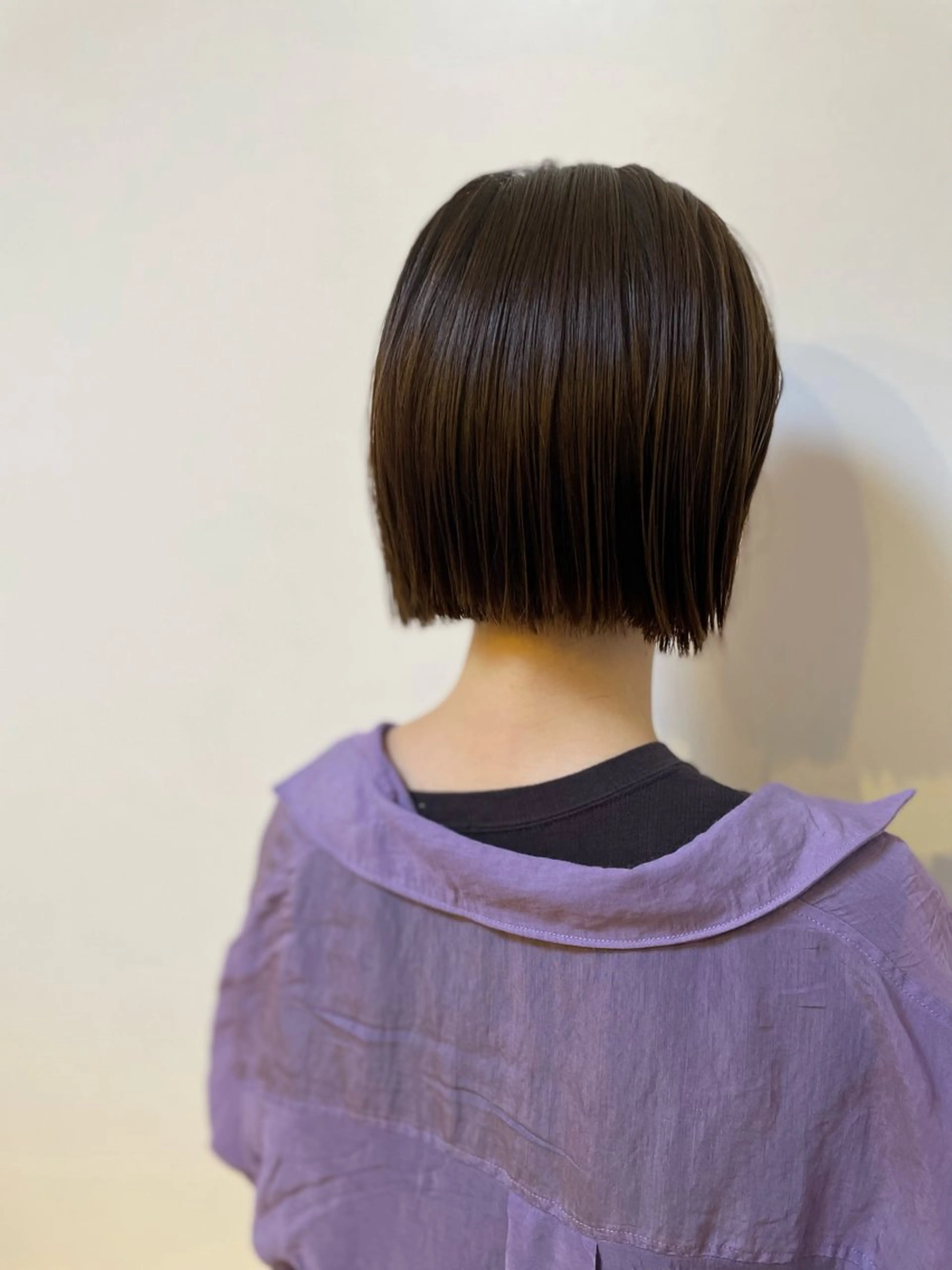 ショート 切りっぱなしボブ ボブ 谷田　雅也 タニダ　マサヤのヘアスタイル
