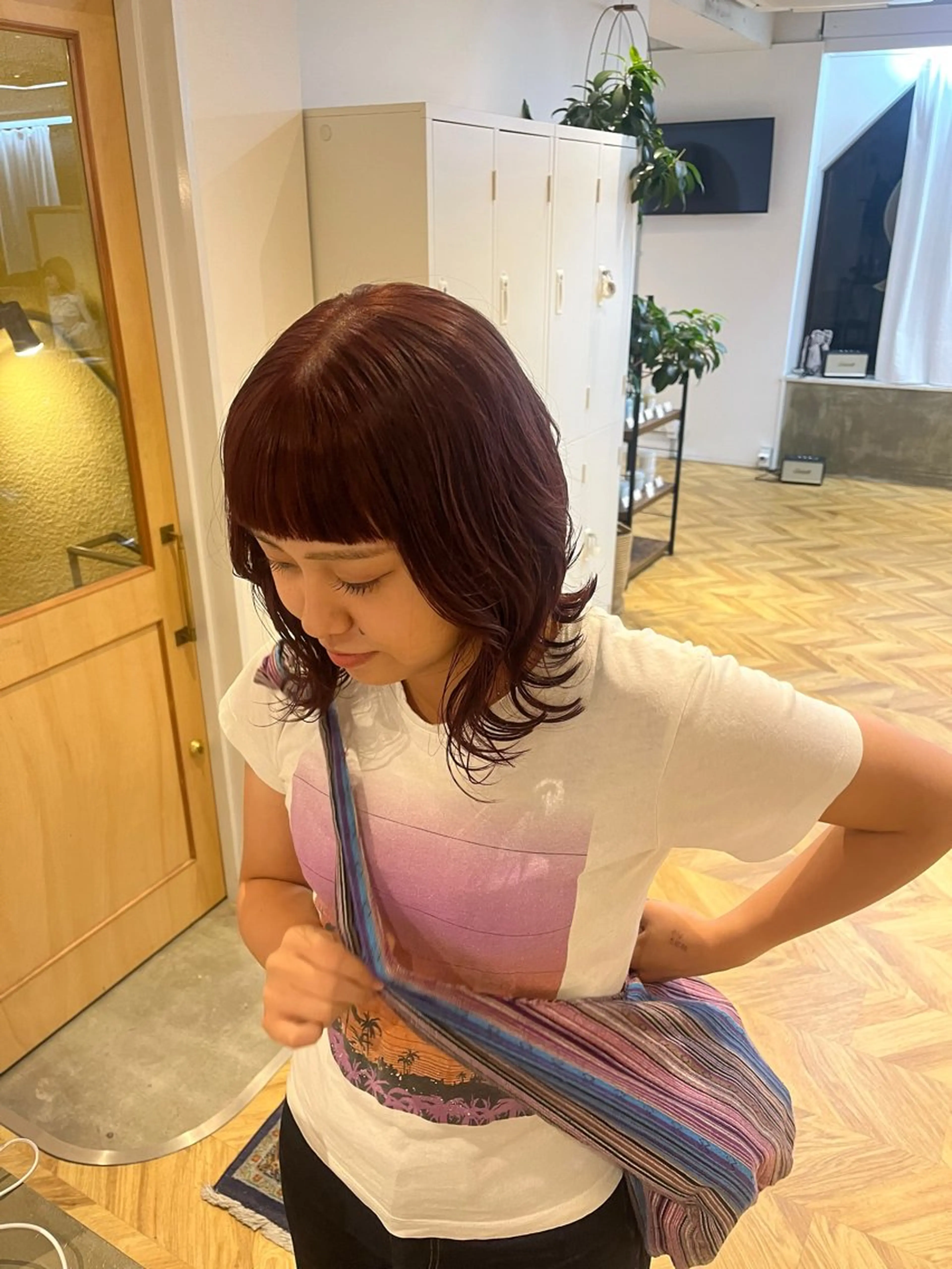 カラー ヘアカラー 凜 (りん)のヘアスタイル