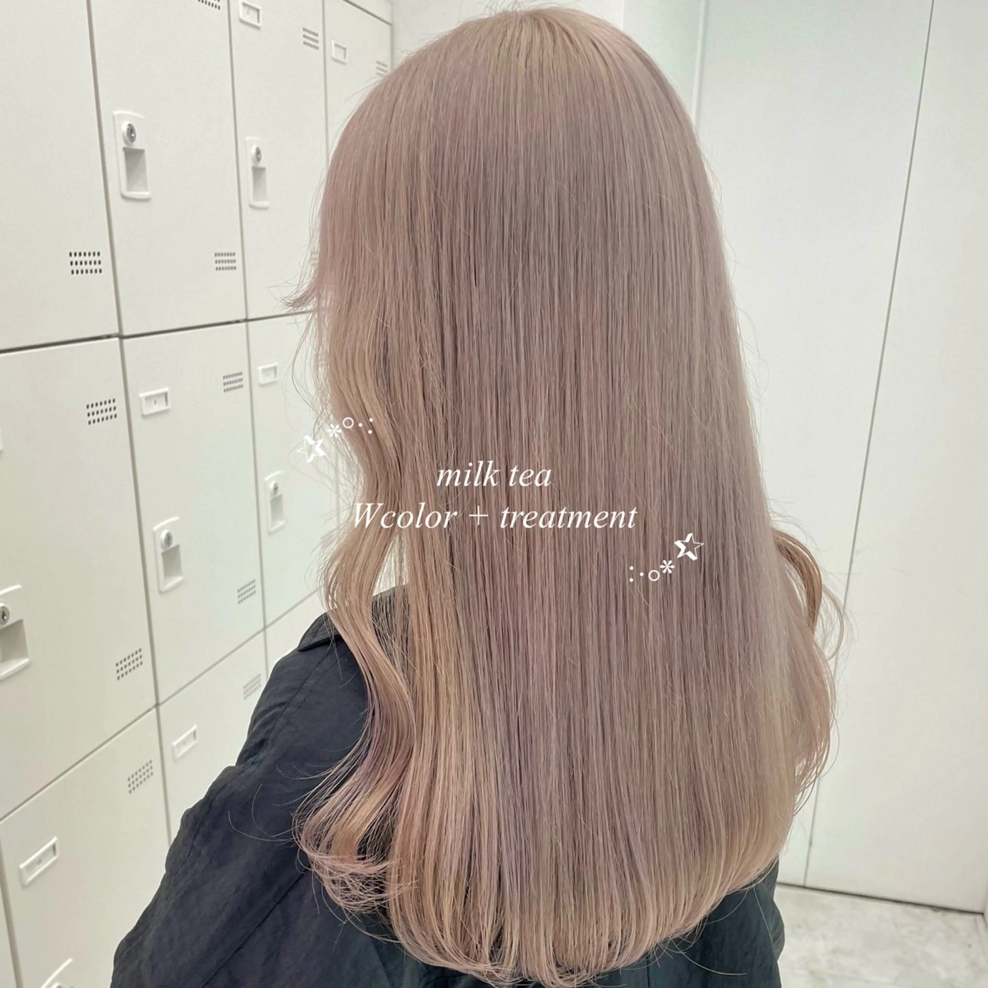 ロング カラー モテガーリー🎀ピン クヘア/SHIONEのヘアスタイル