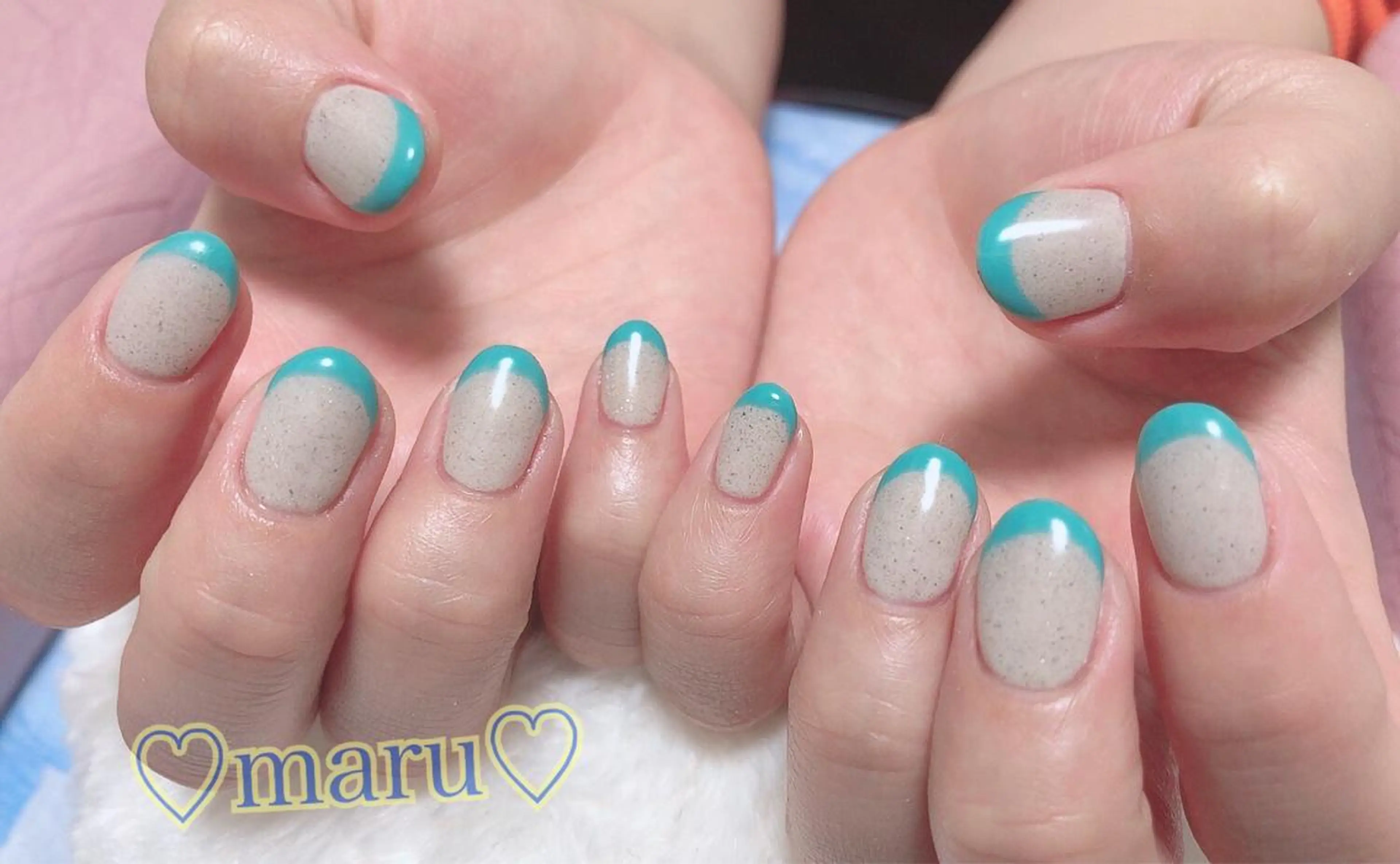 ネイル ハンドネイル フットネイル ハンドケア まるみ♡8/25- 31お休み🙇‍♀️のネイルデザイン