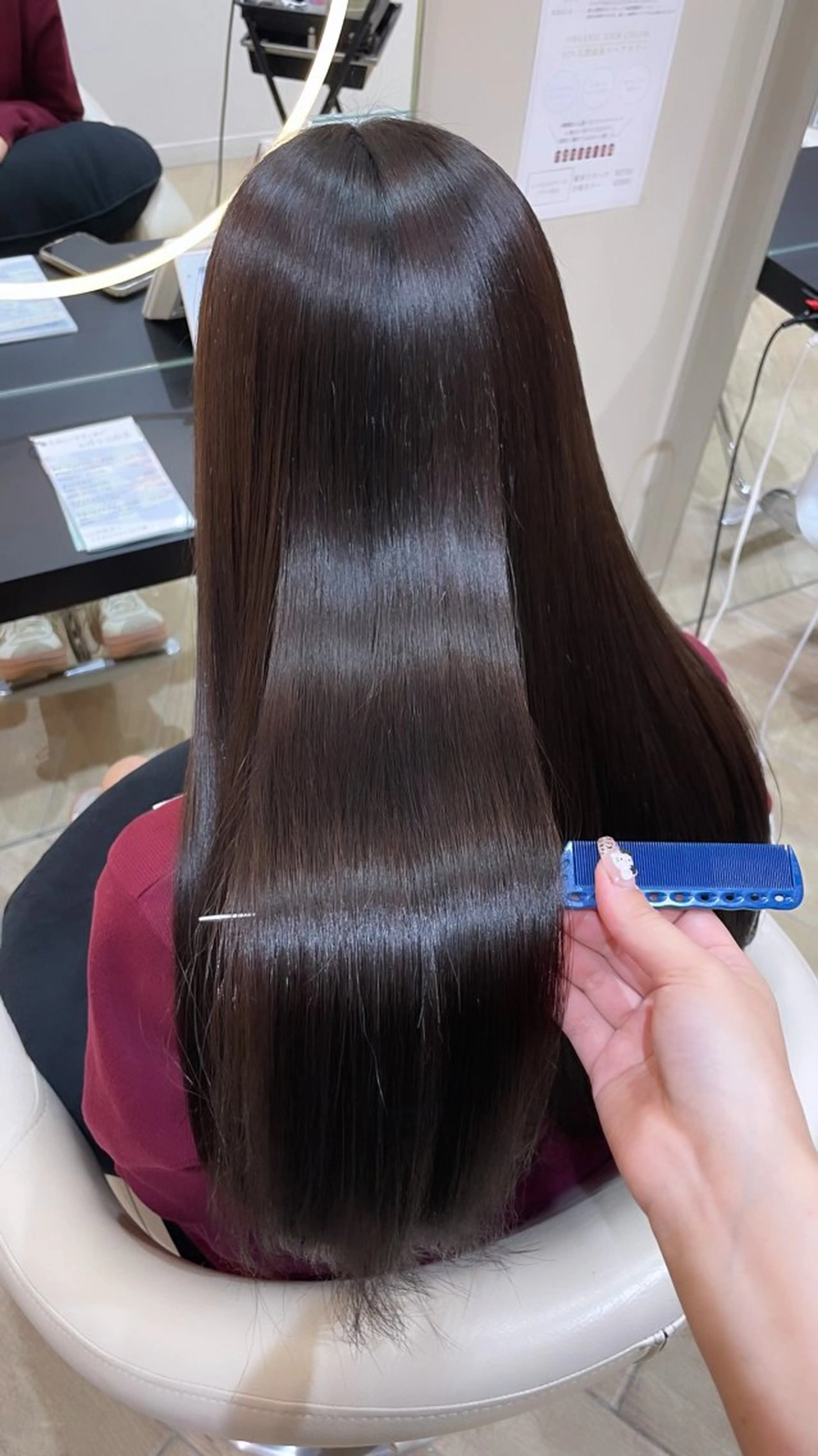 ロング カラー トリートメント 艶髪/似合わせカラー ️🫧りの️🫧のヘアスタイル