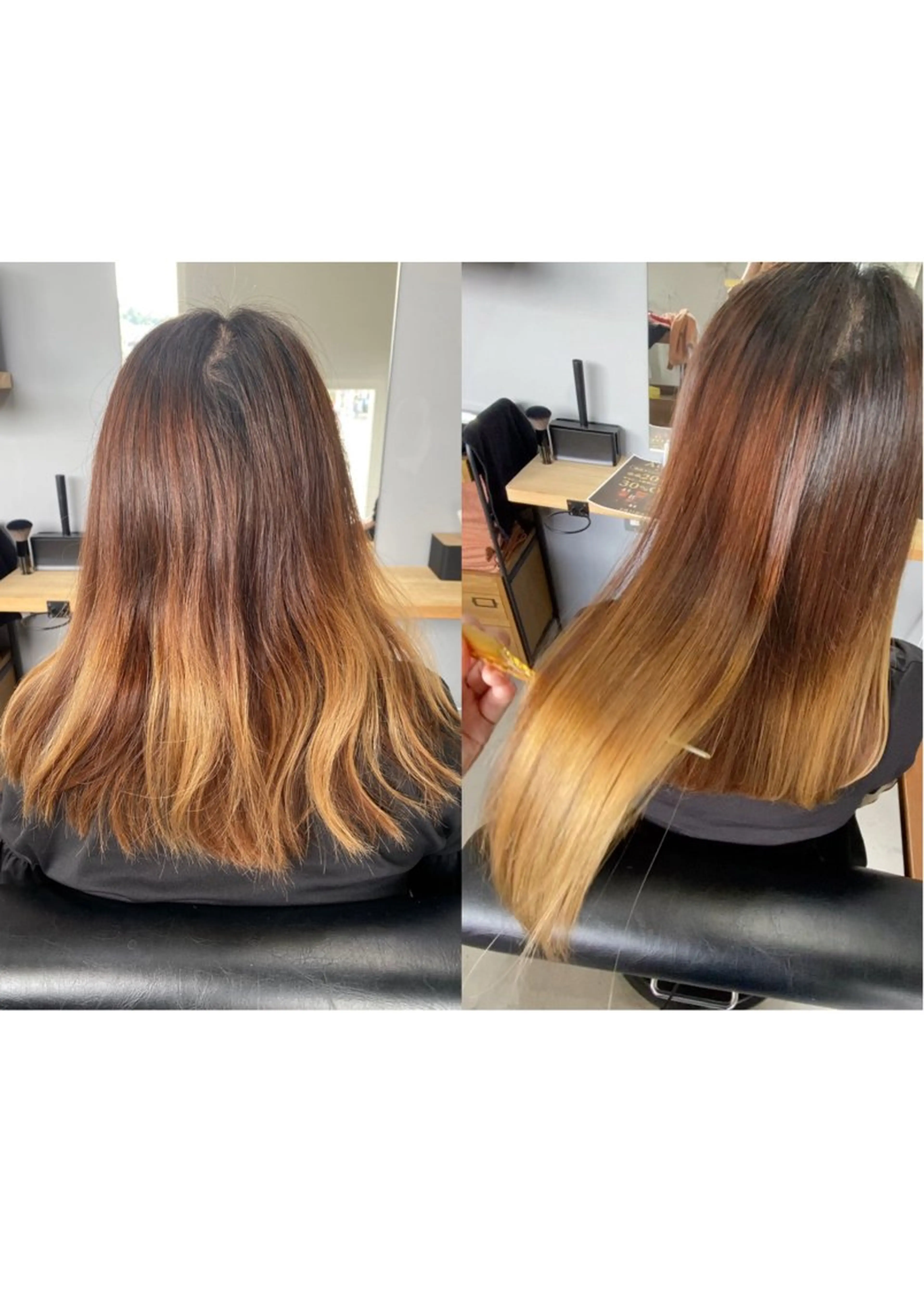 カット＋髪質改善トリートメント（酸熱）の写真