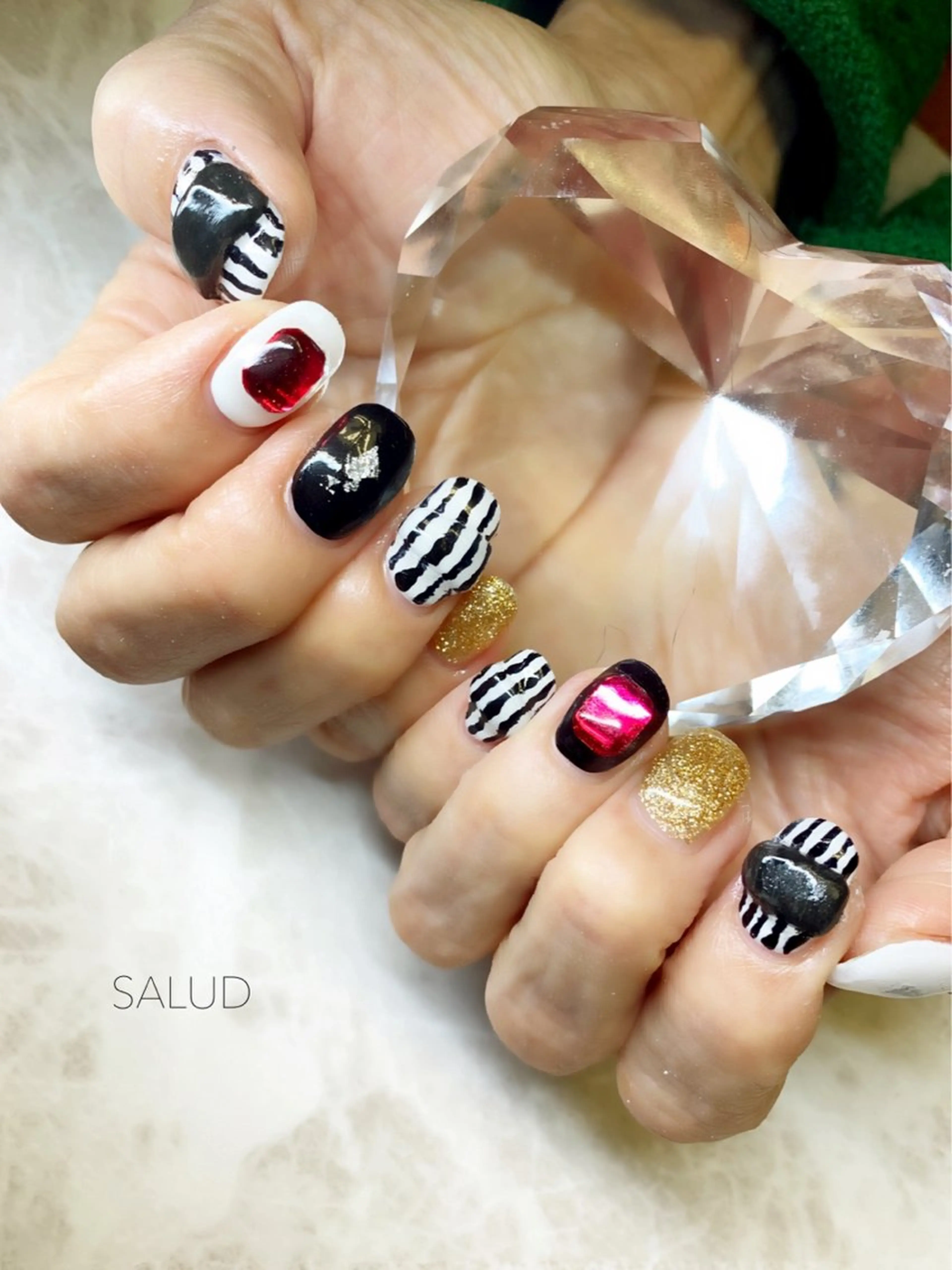 ネイル ハンドネイル Nail Salon SALUDのネイルデザイン