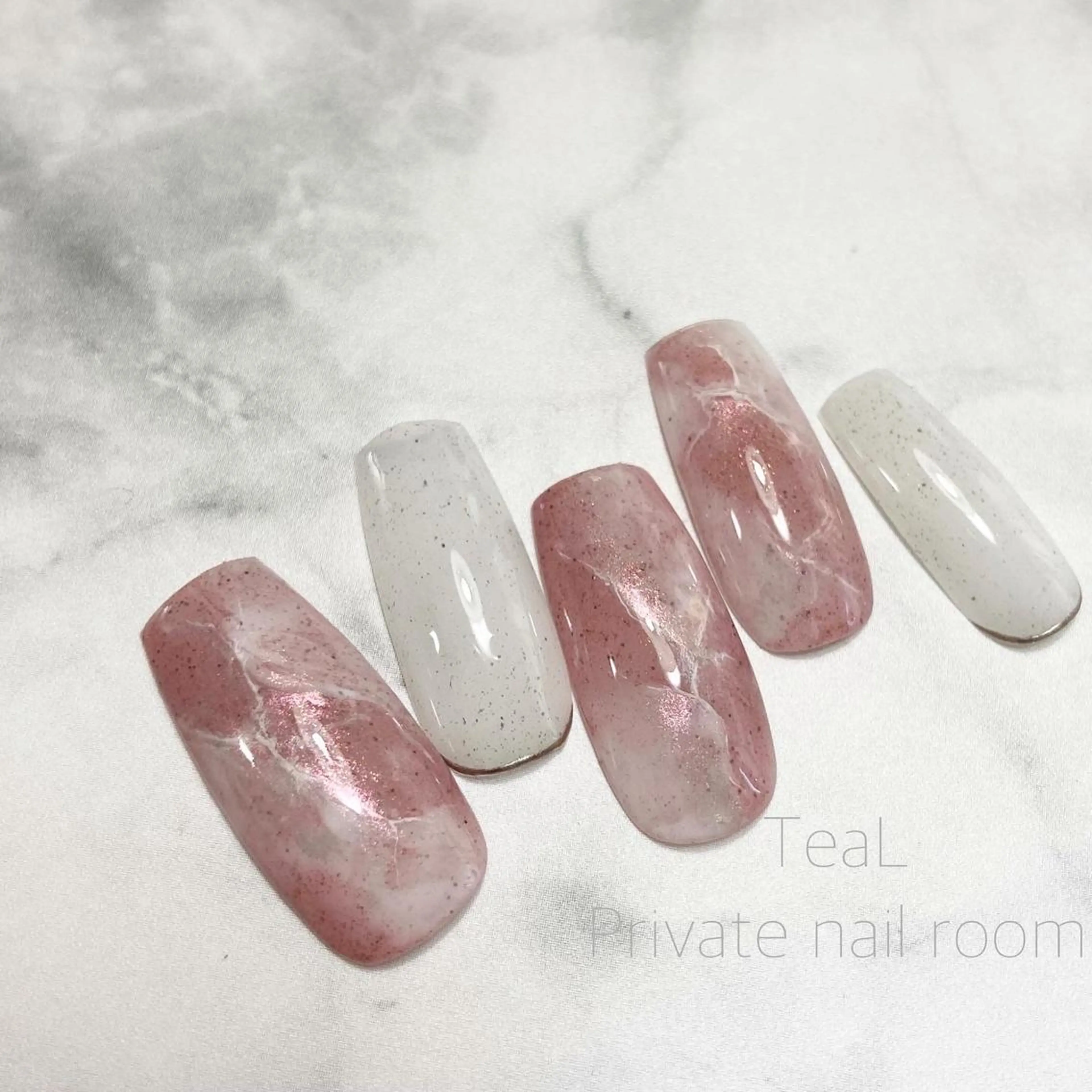 ネイル ハンドネイル TeaL nailのネイルデザイン