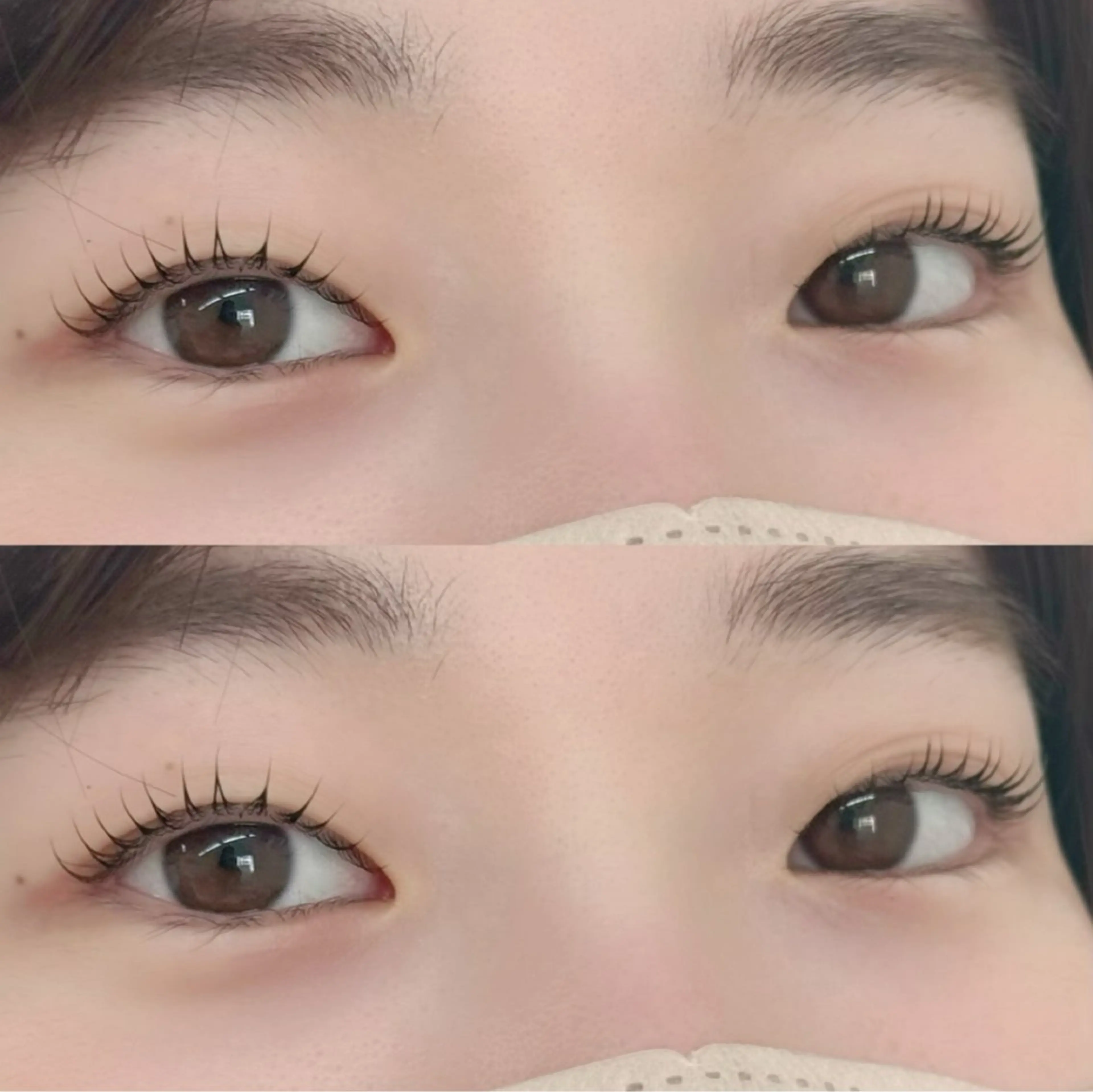 マツエク・マツパ ナチュラル 一重×まつ毛パーマ CLUTCH江坂 こんどうのマツエク・マツパデザイン