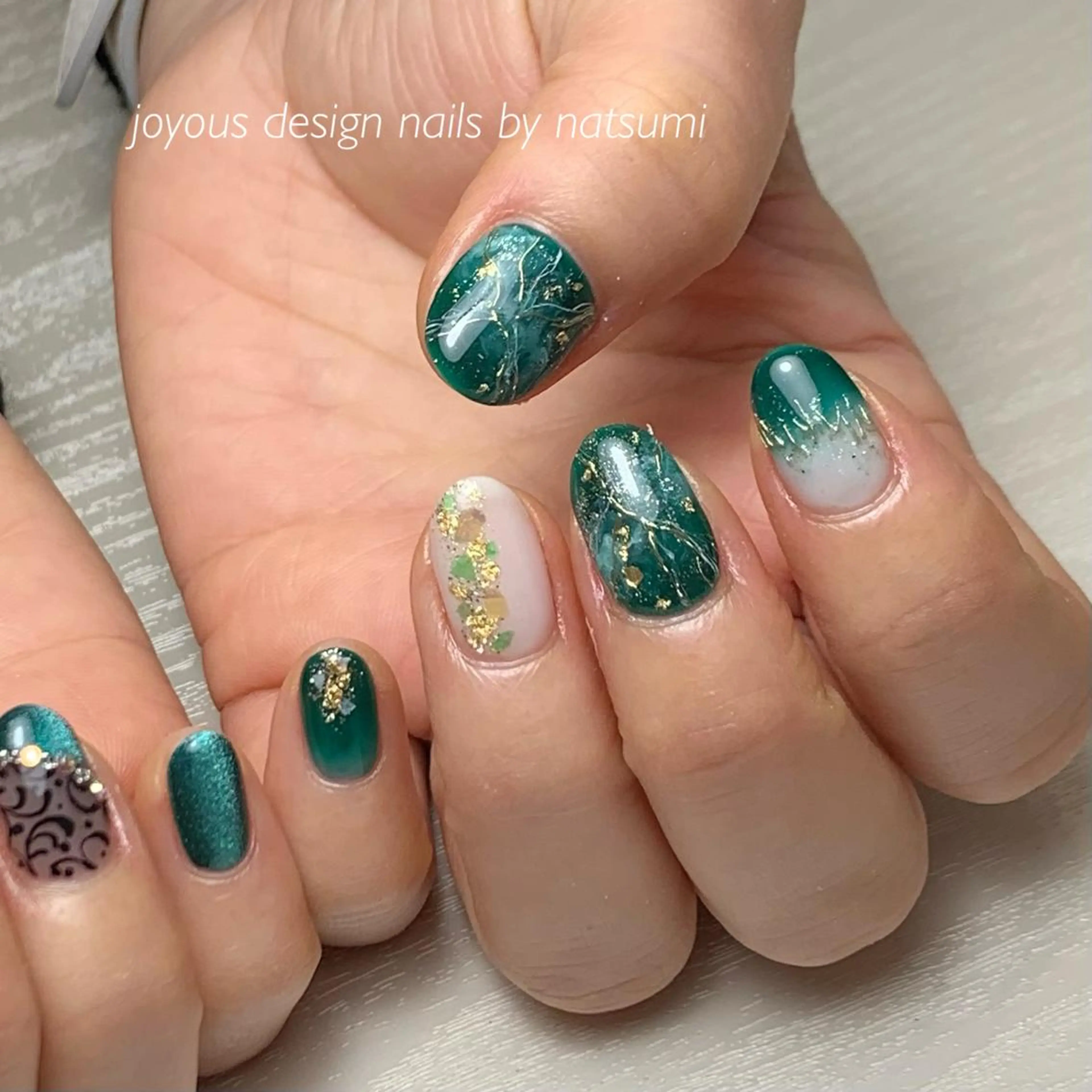 ネイル ハンドネイル jdn natsumiのネイルデザイン