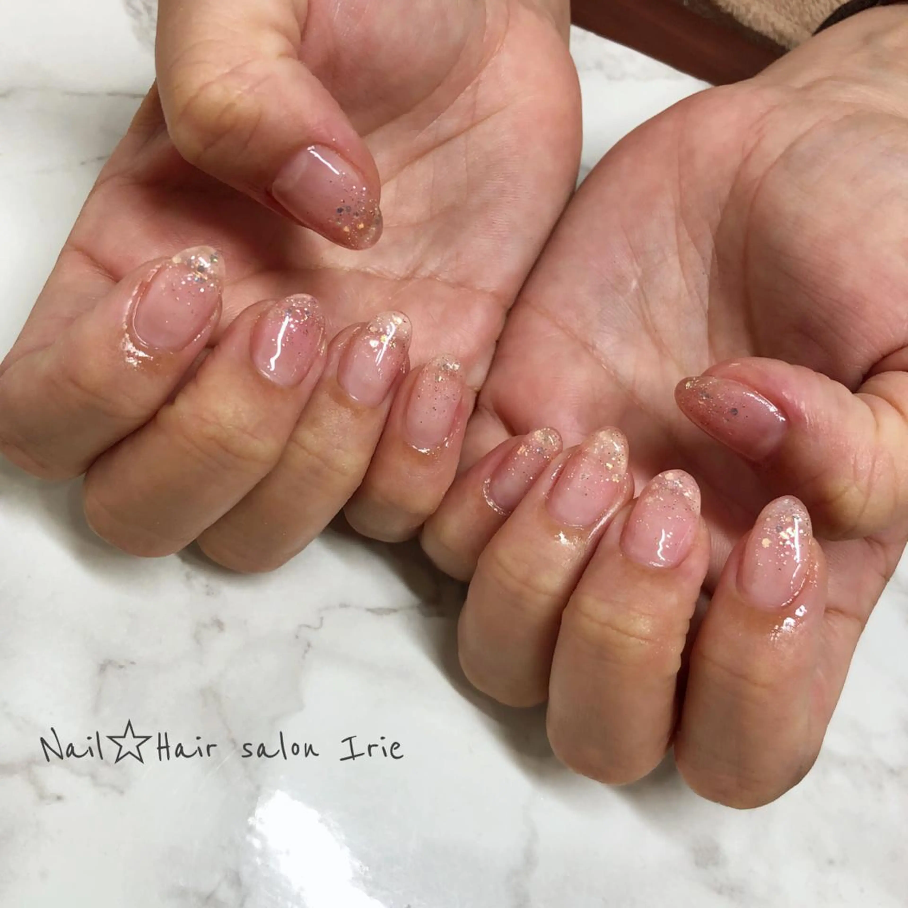 ネイル ハンドネイル ハンドケア Hair salon Irie所属・與儀 知佳のネイルデザイン