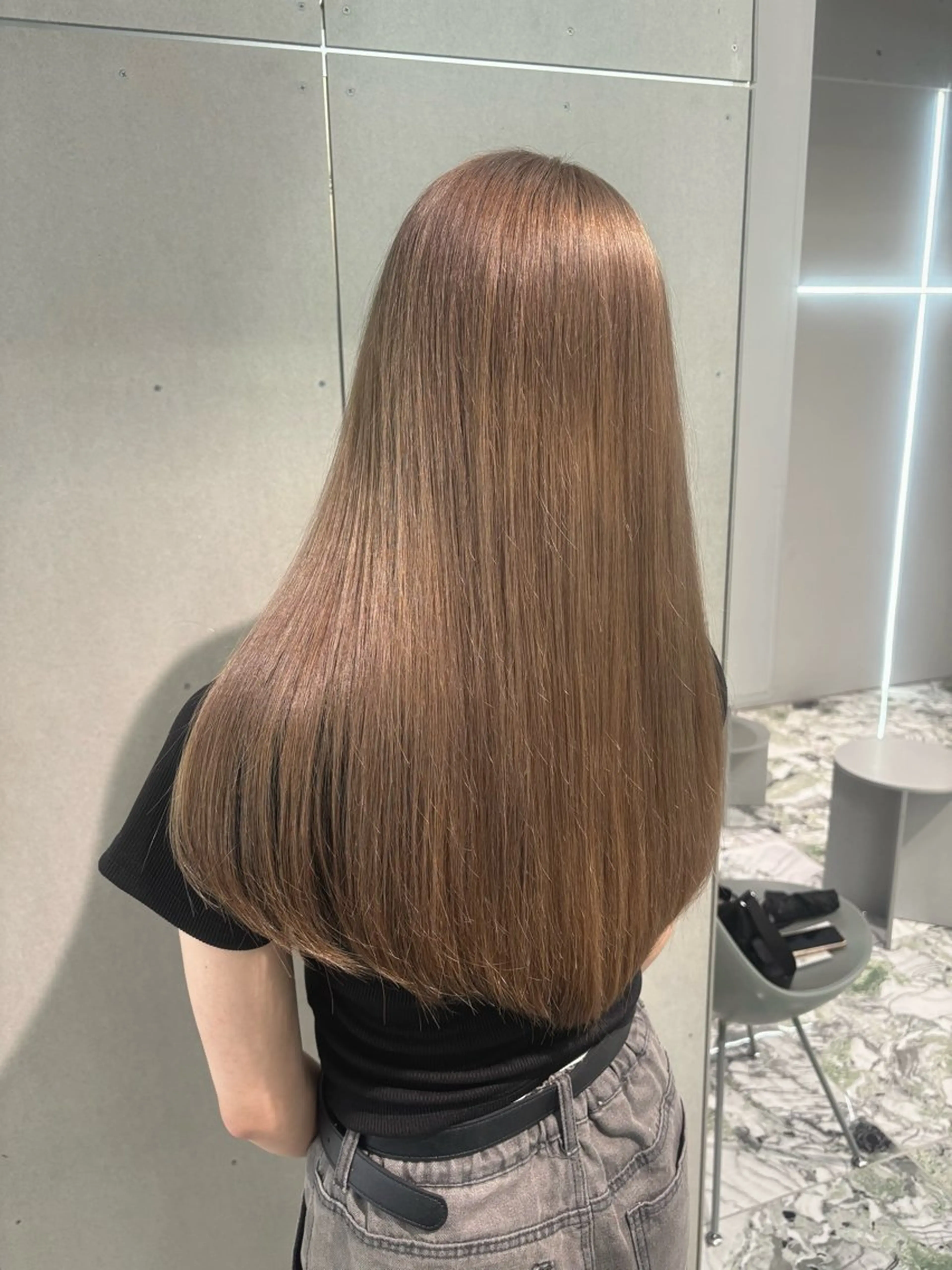 カラー ヘアカラー Harune/うる艶 ハイトーンのヘアスタイル