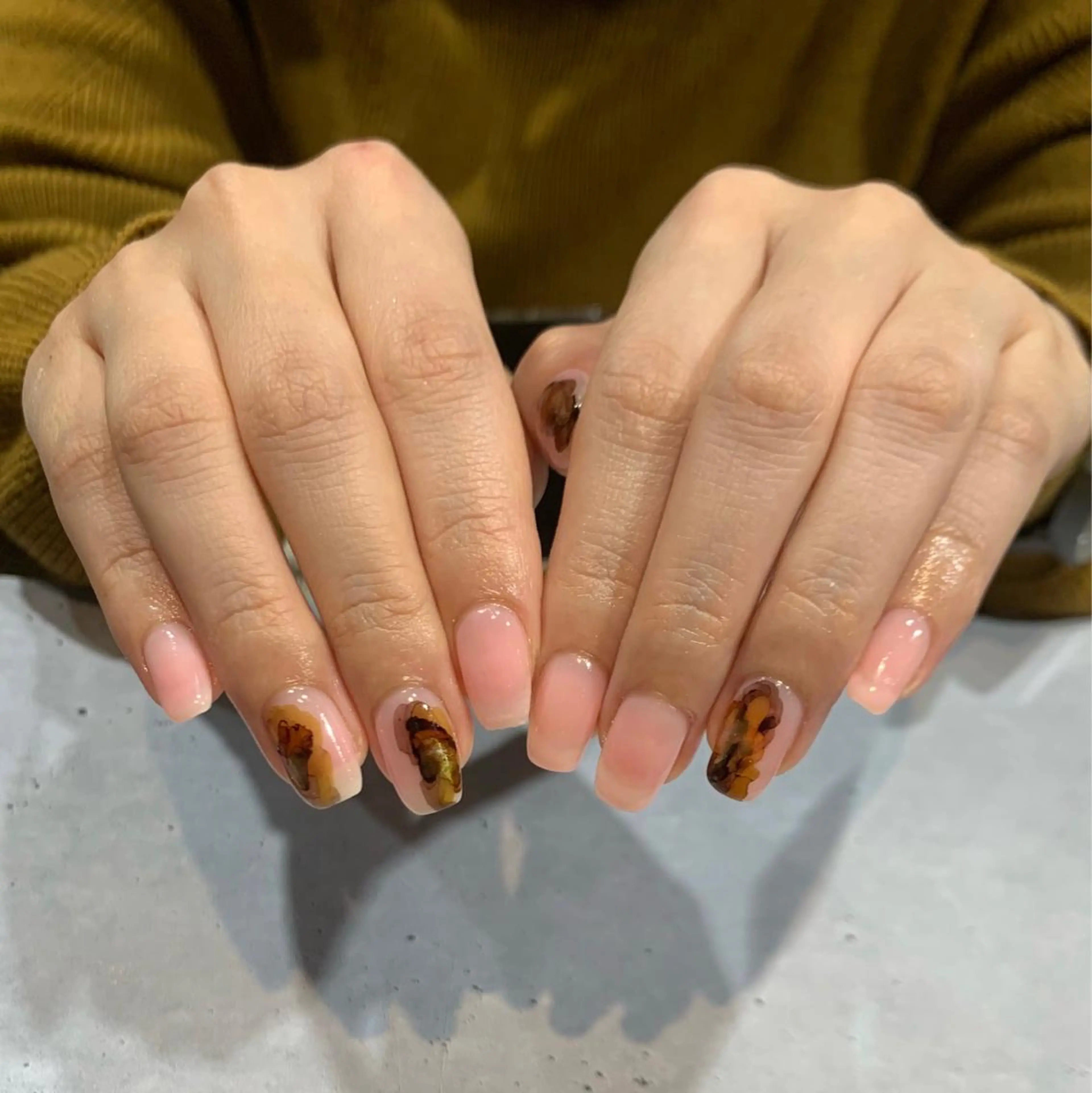 ネイル ピンク ハンドネイル nailist Chisakiのネイルデザイン