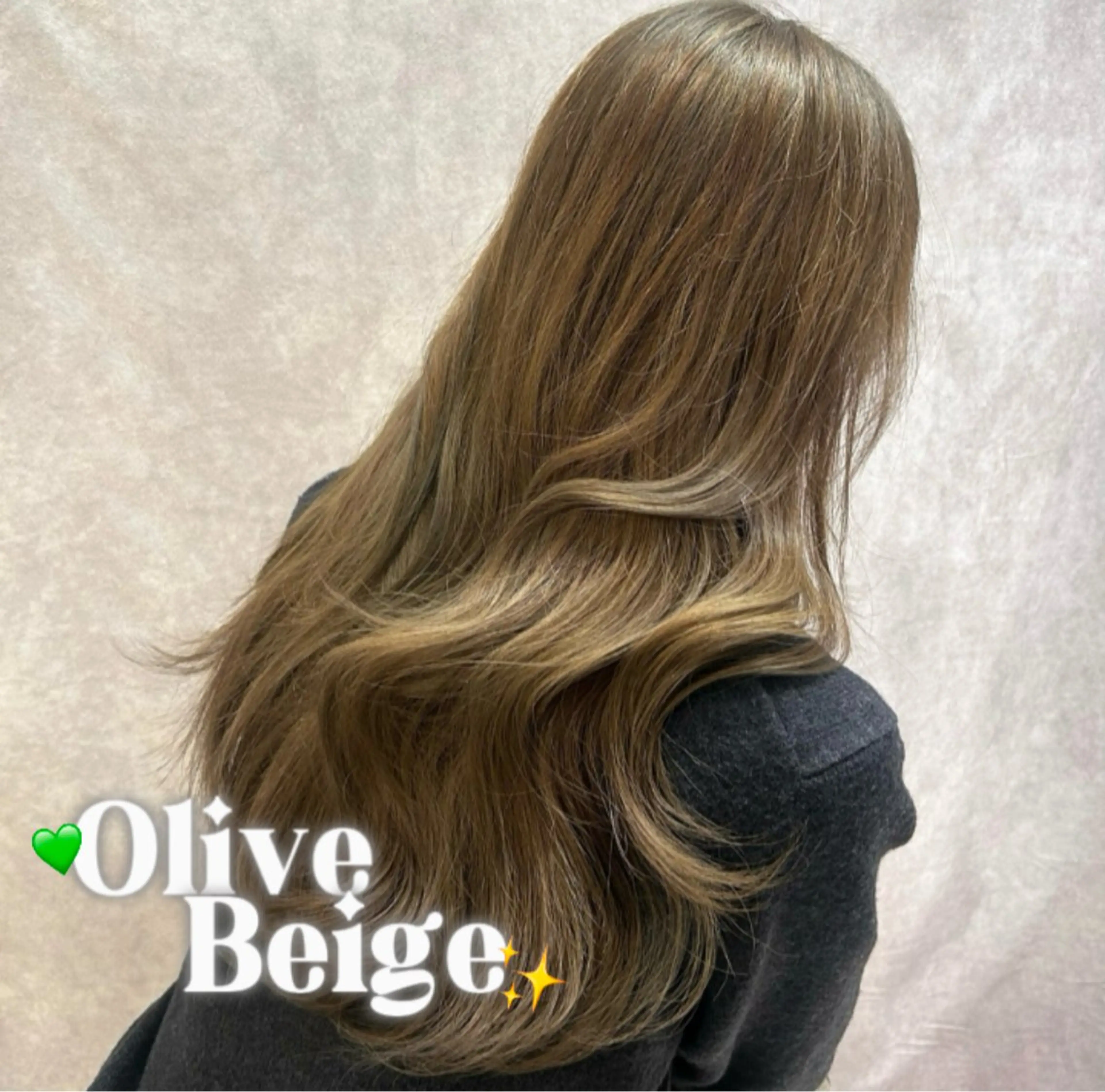 ロング カラー ダブルカラー CYM所属・ワンカラー 🩷モエのヘアスタイル