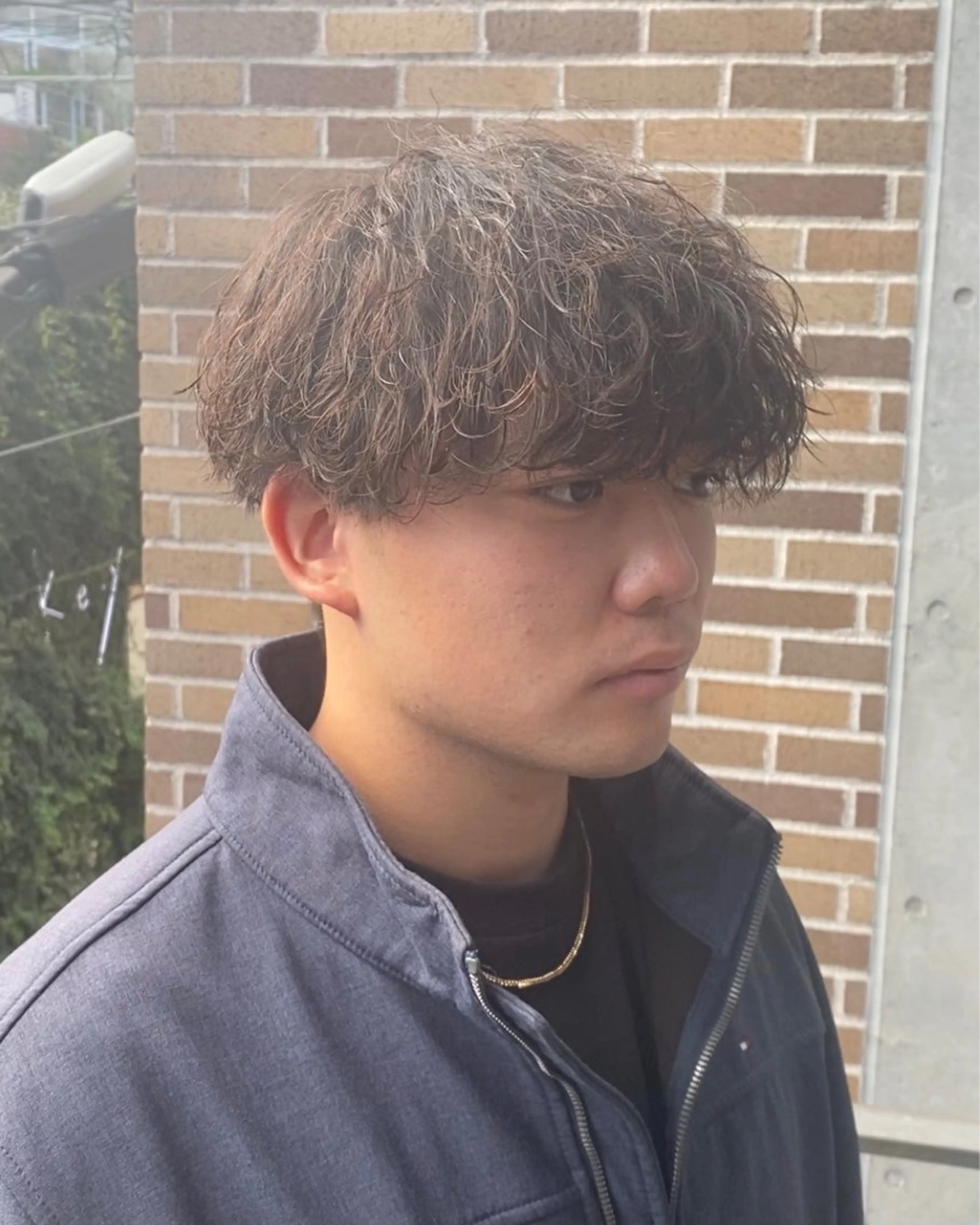 パーマ メンズ メンズパーマ 波巻きパーマ スパイラルパーマ カット パーマ シャドウパーマ/ 波巻パーマYu-Kiのヘアスタイル