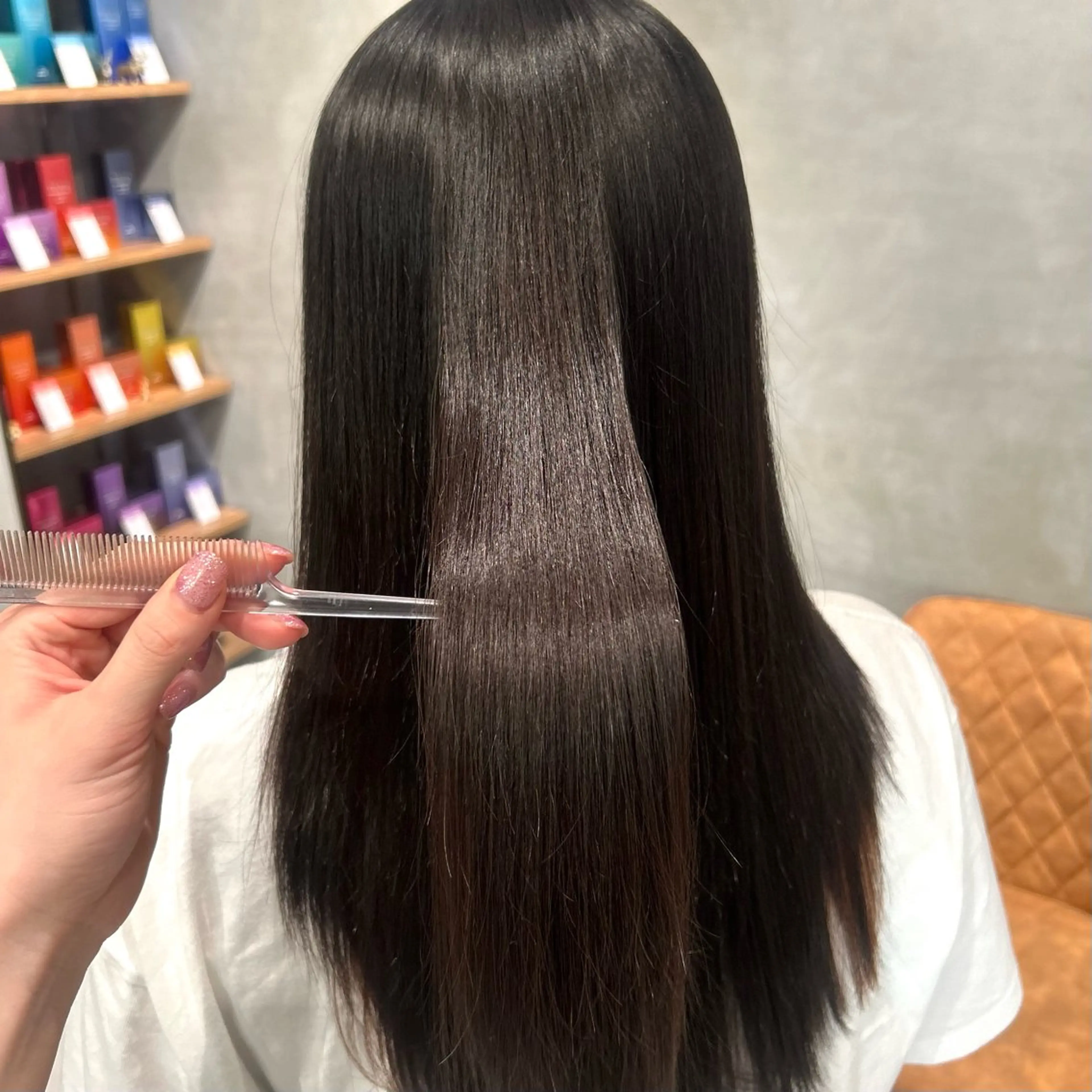 ロング 透明感カラー🫧 ベージュ✴︎meiのヘアスタイル