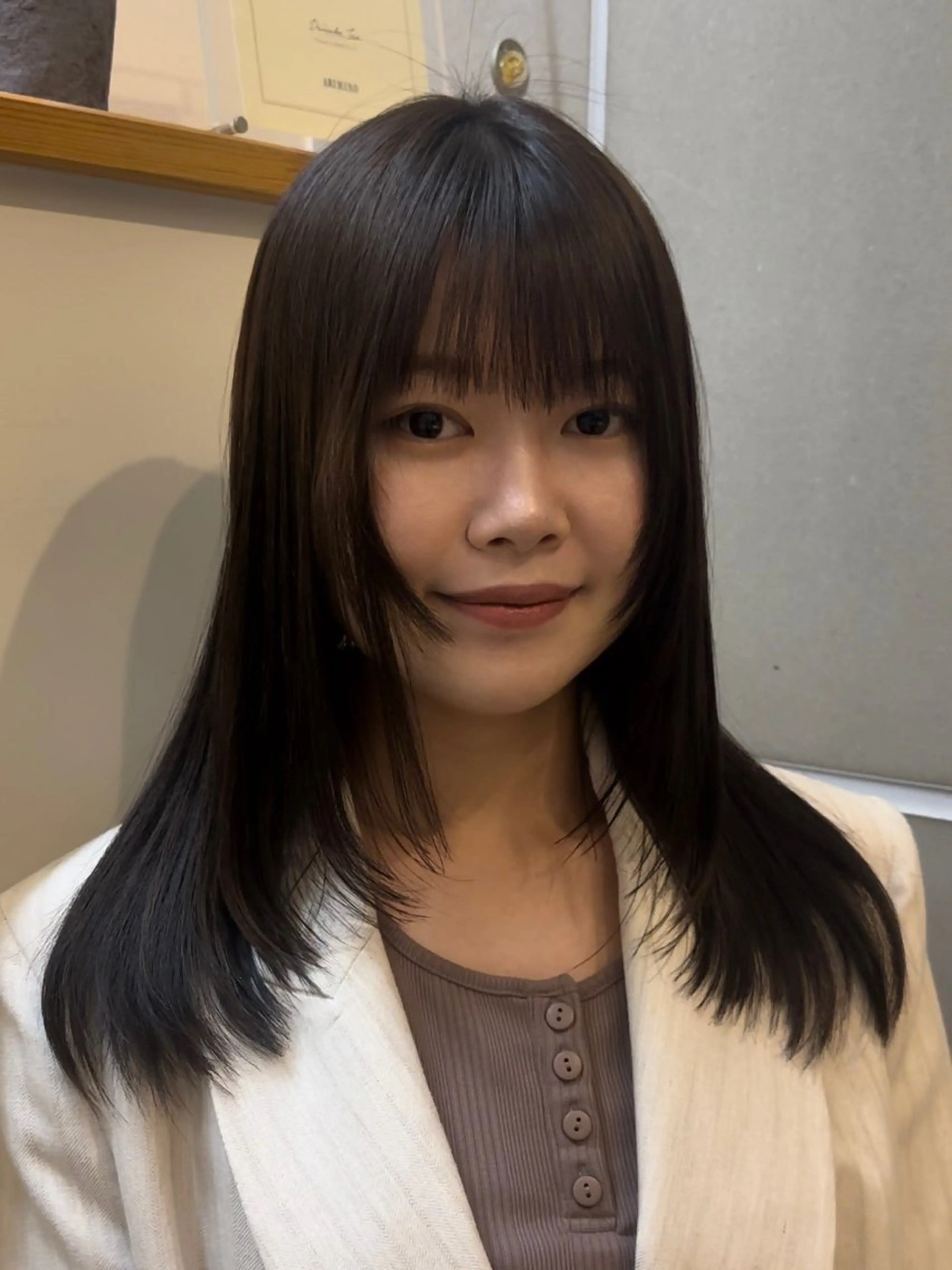 セミロング 髪質改善/レイヤー 🎀Ayaneのヘアスタイル