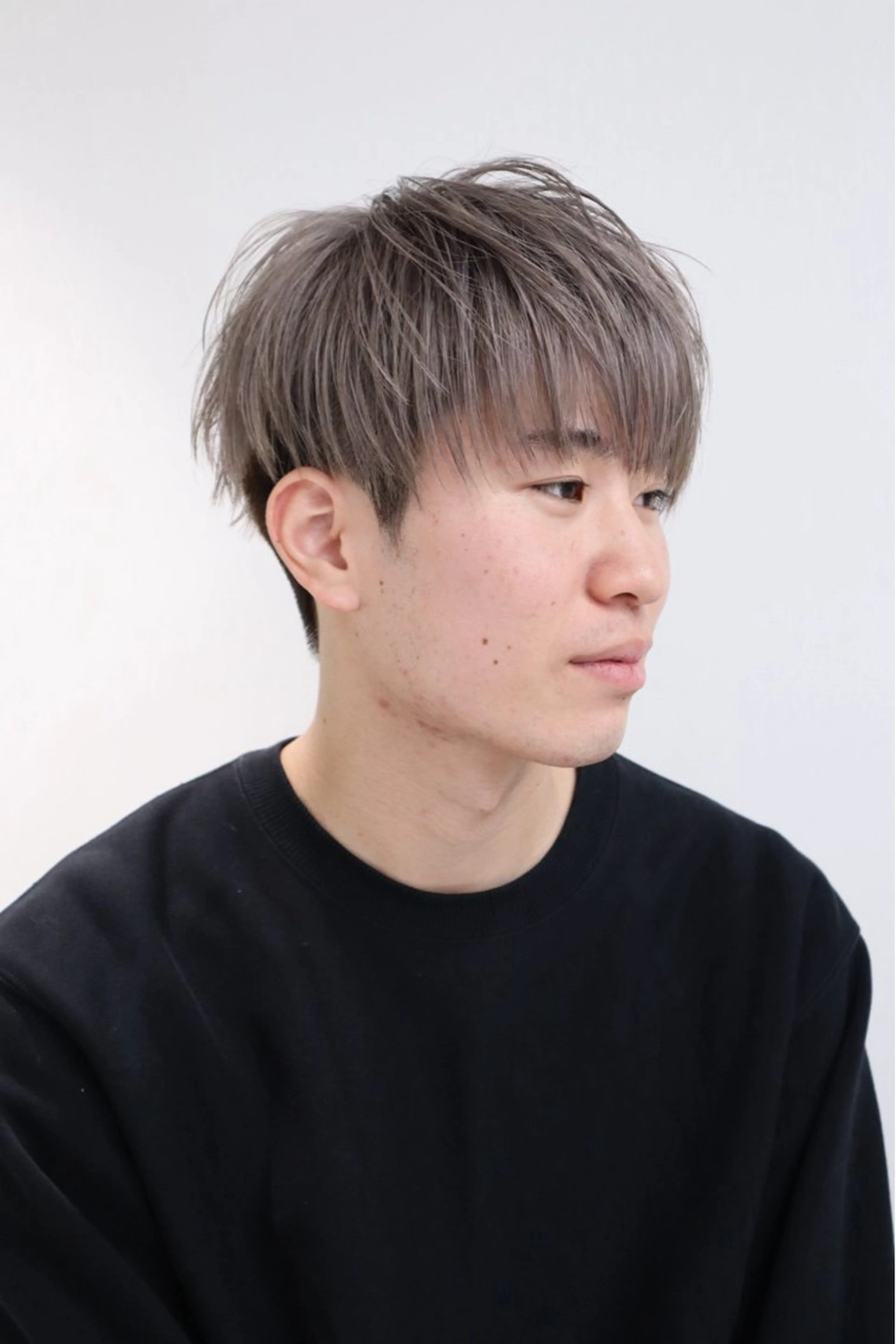 ショート カラー メンズ カット ヘアカラー トリートメント ヘアセット メンズ特化   西野 晴紀のヘアスタイル