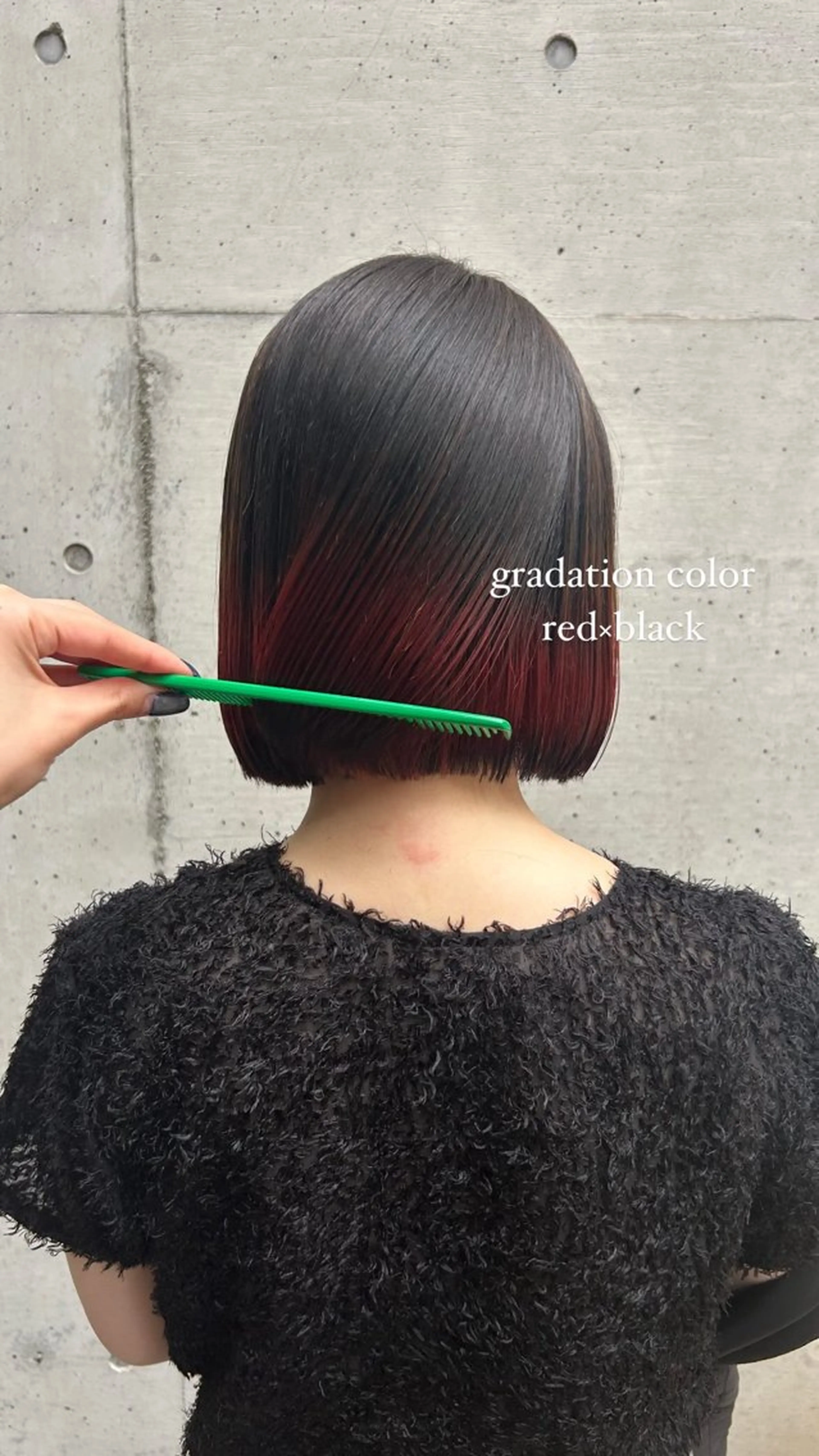 ショート カラー ミウラナツサ 🖤レイヤーカットのヘアスタイル
