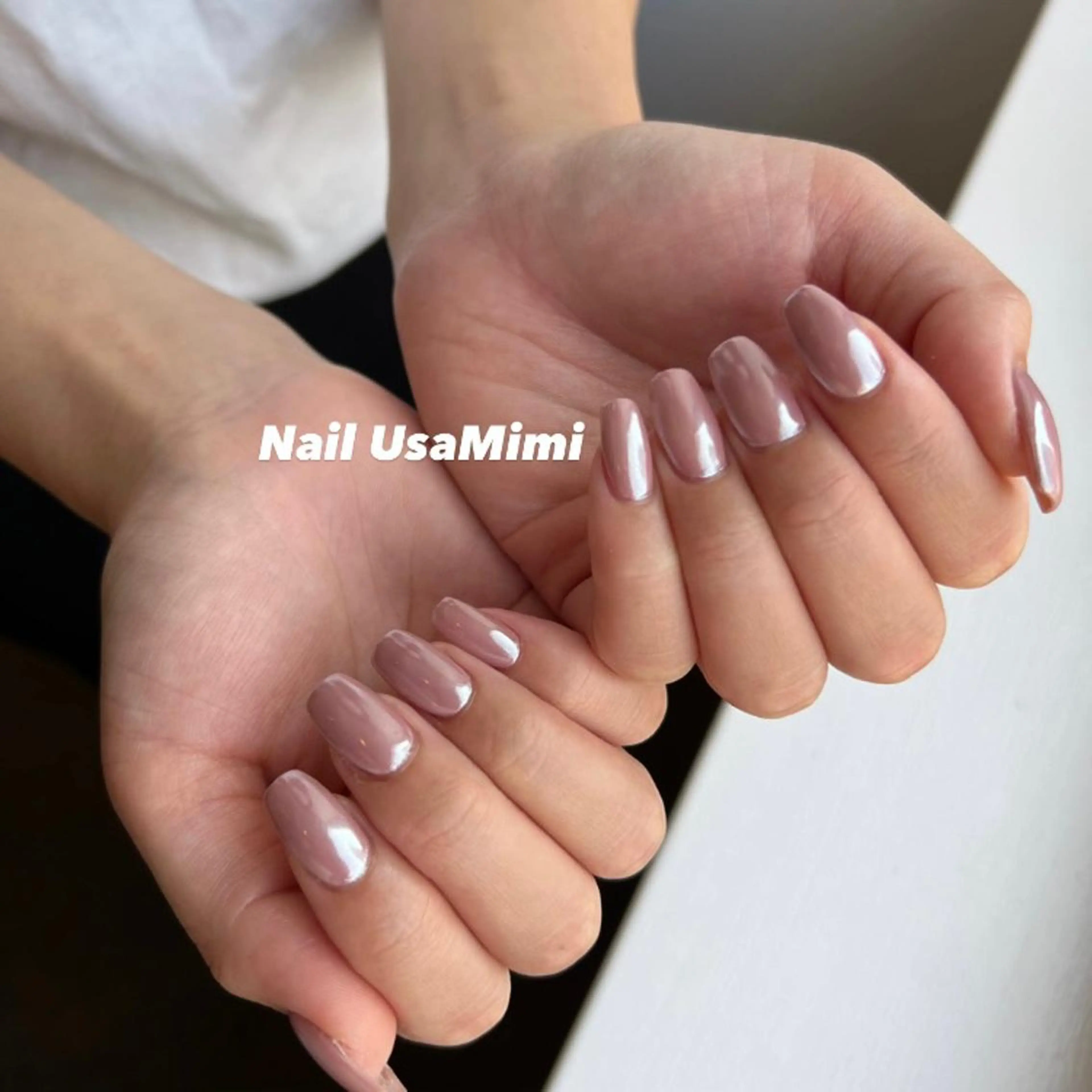 ネイル クリアネイル フットネイル ジェルネイル マグネットネイル 持ち込み 本町ネイルNail UsaMimiのネイルデザイン
